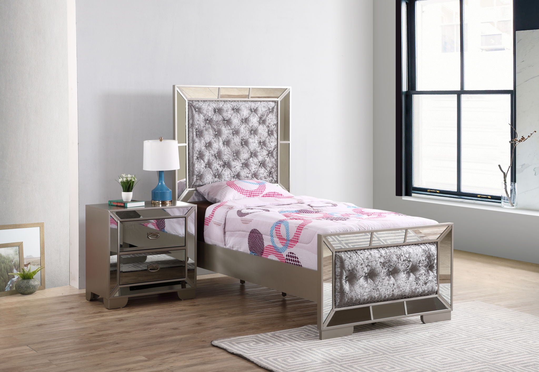 Stylish Contemporary Bed With Minimalist Design
