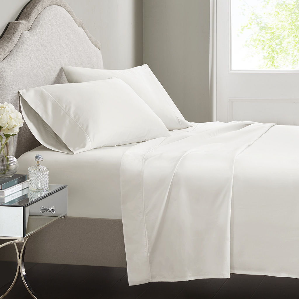 Luxury Egyptian - Queen Sheet Set - White