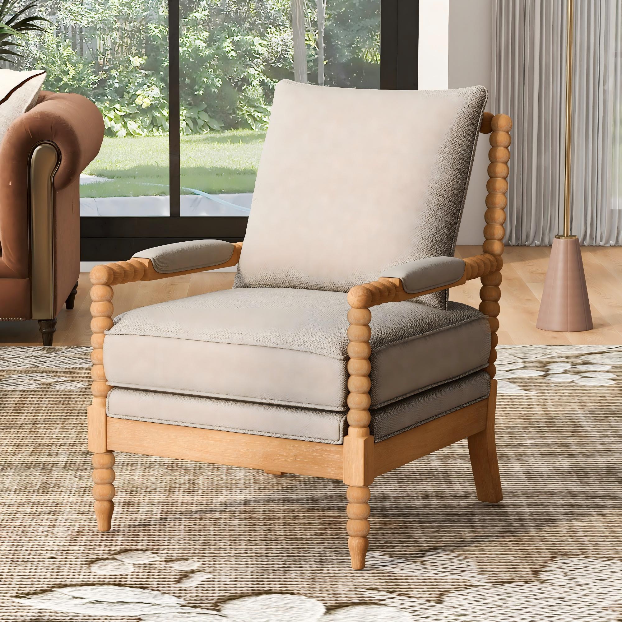 Upholstered Living Room Accent Chair