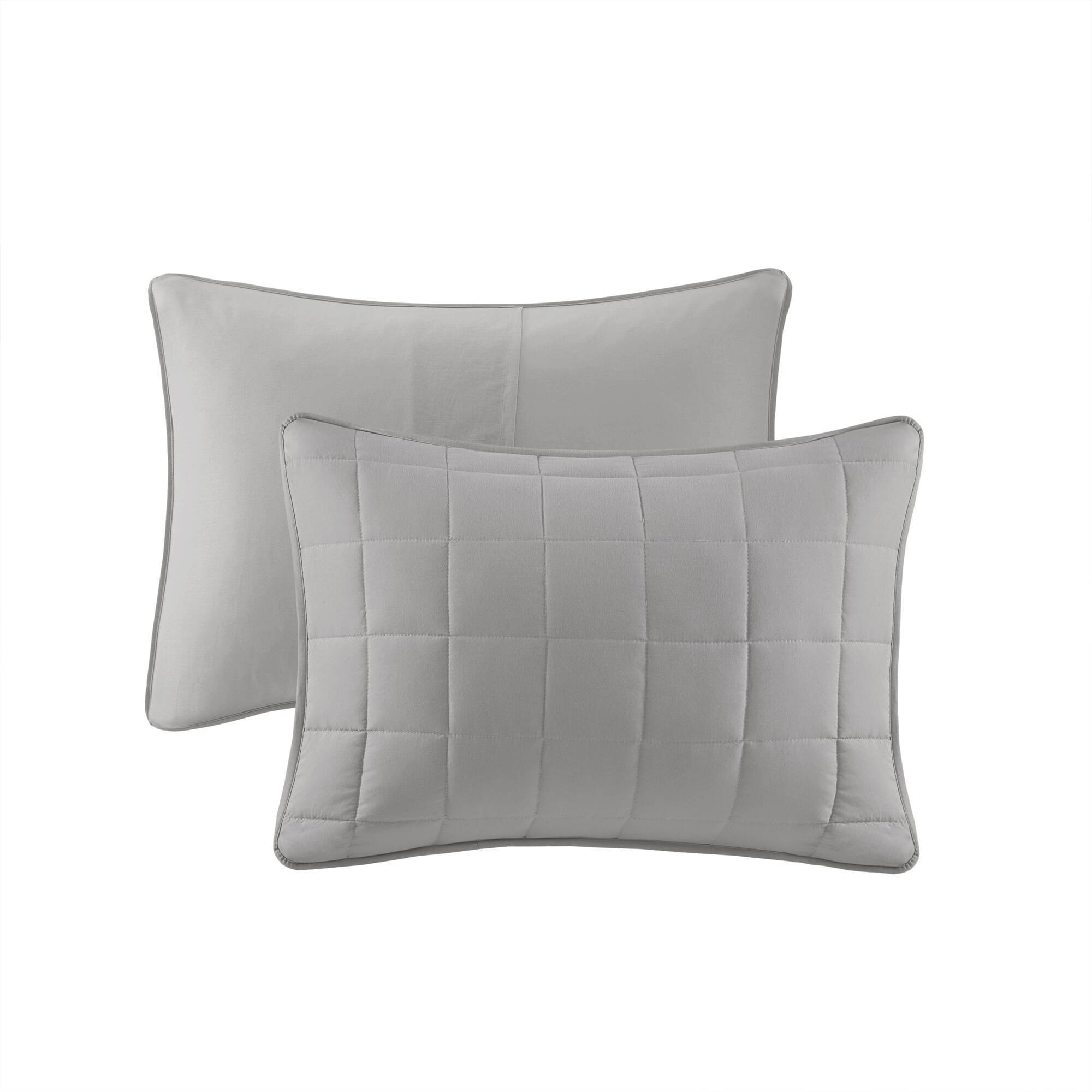 Royce - 10 Piece King Luxury Comforter Set - Gray
