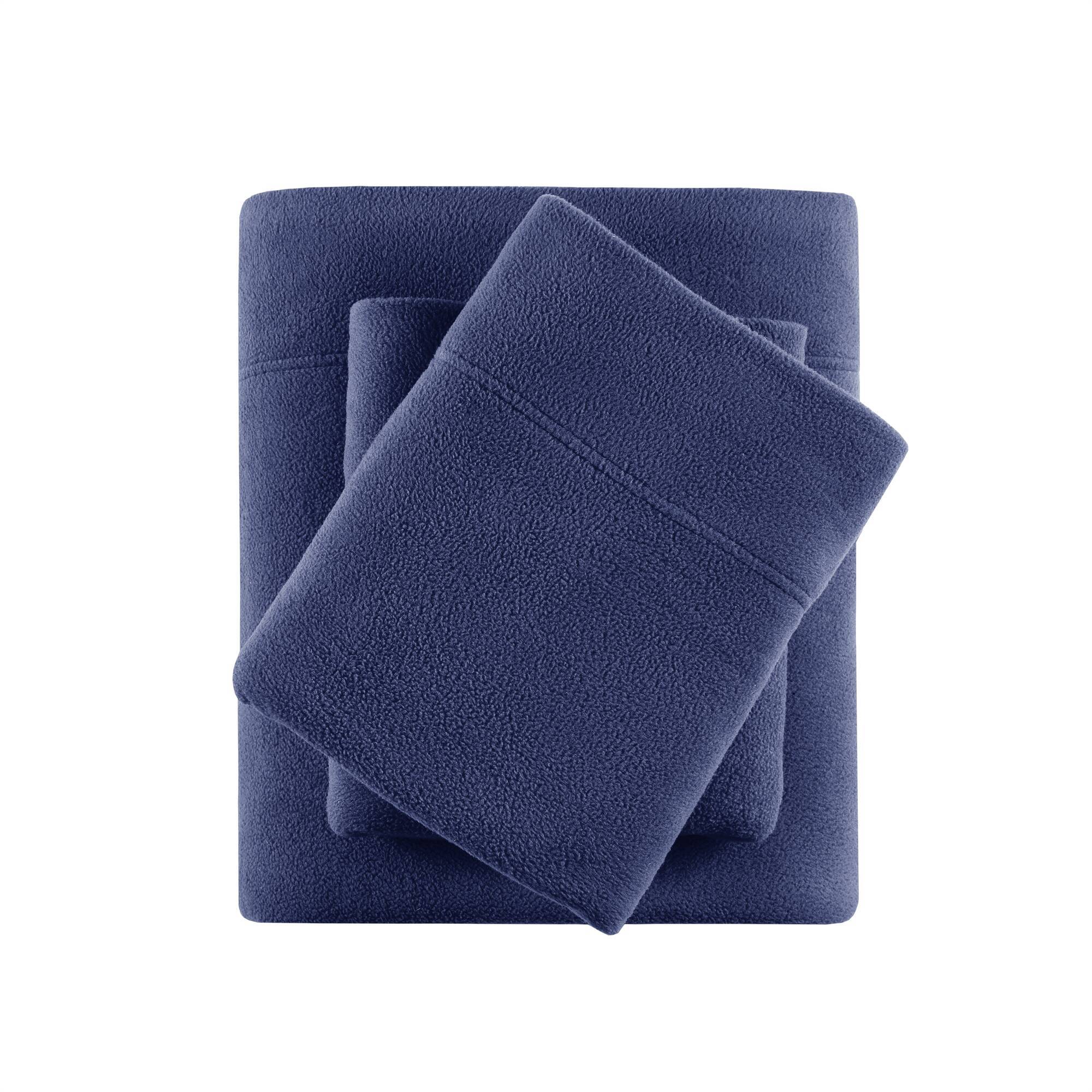 Micro Fleece - California King Sheet Set - Navy