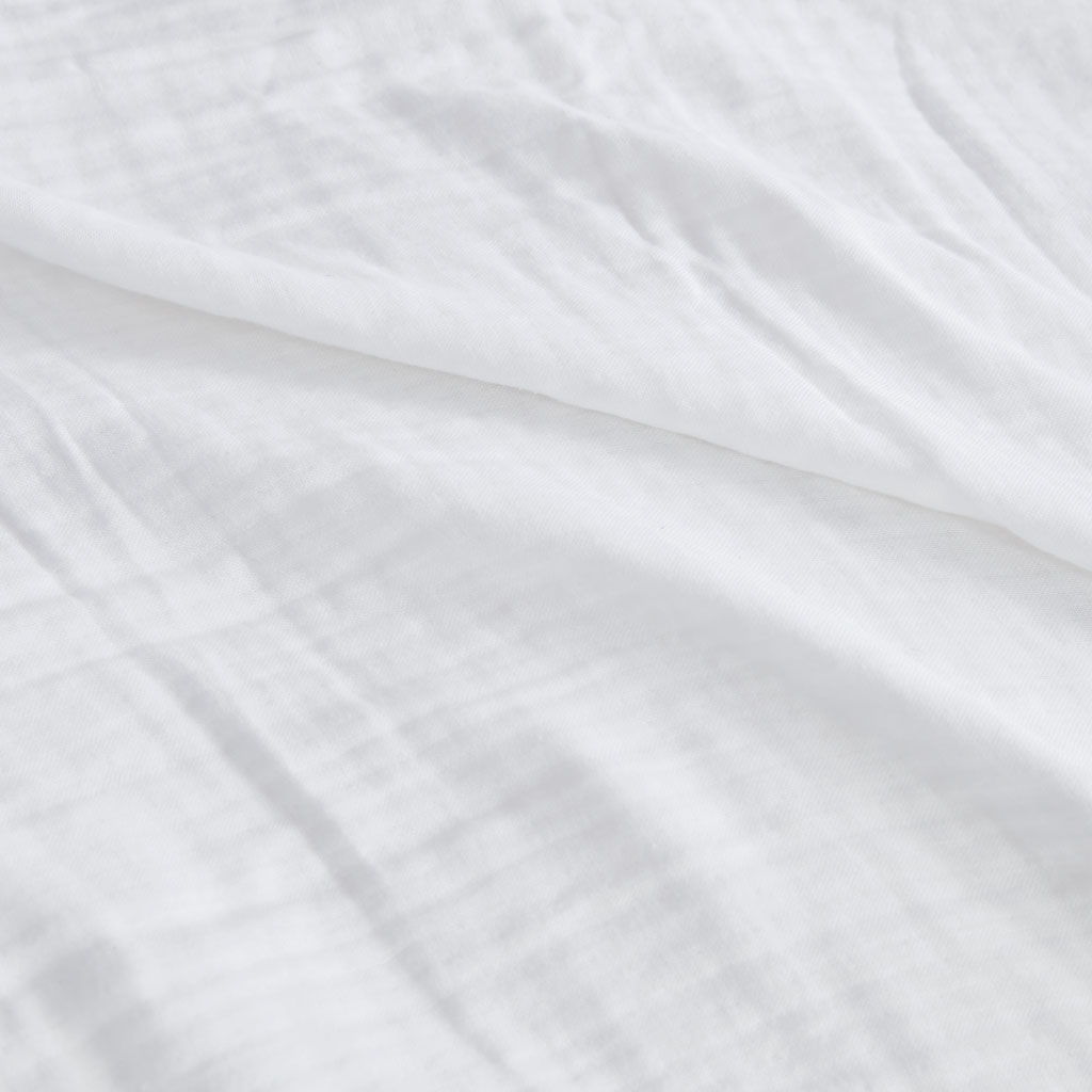 Gauze - King 100% Lightweight Blanket - White