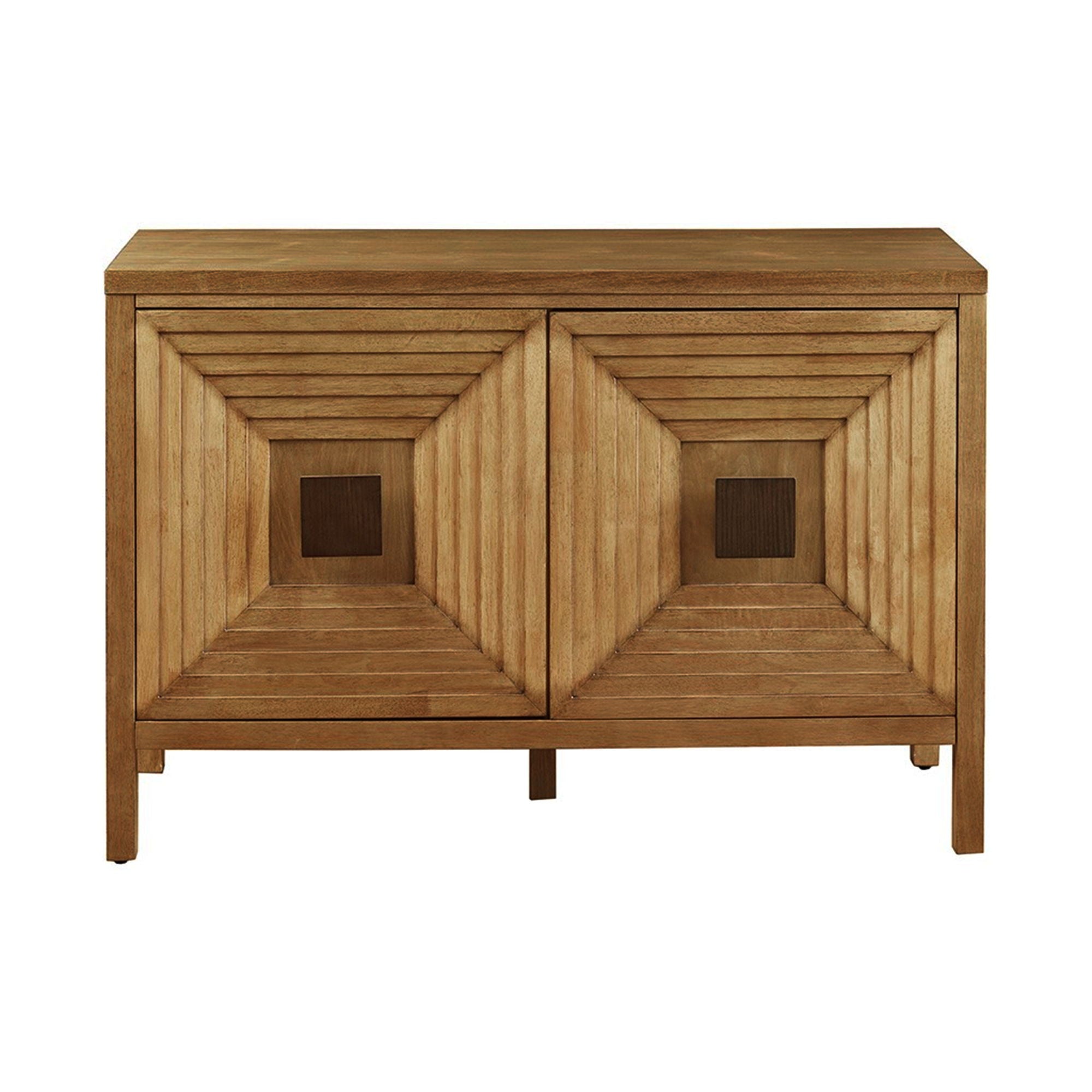 Accent Cabinet With Adjustable Shelves - Natural Elm