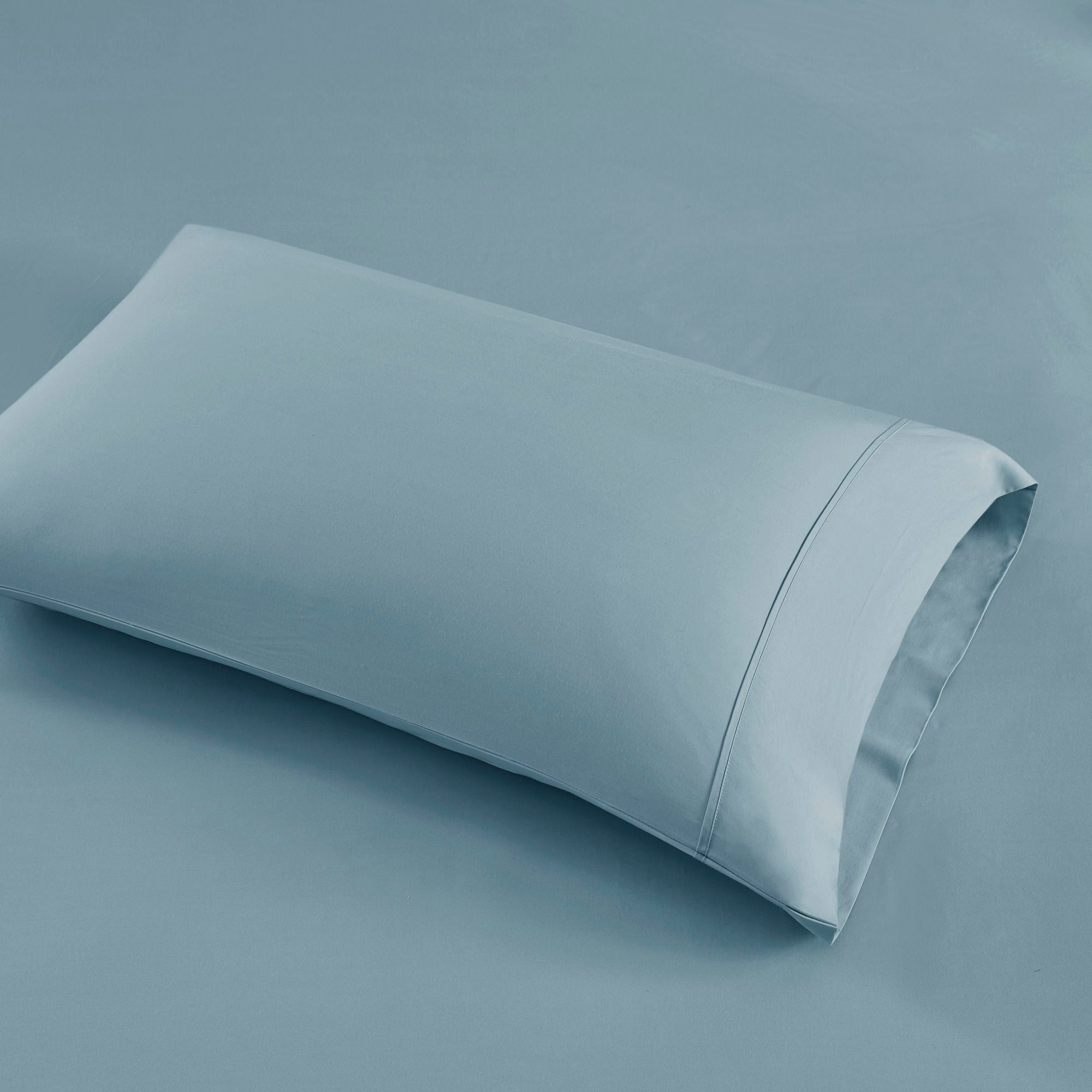 1000 Thread Count - Full HeiQ Smart Temperature Blend 4 Piece Sheet Set - Blue