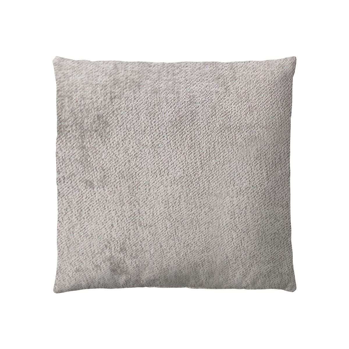 Ava - Solid Square Pillow - Light Gray