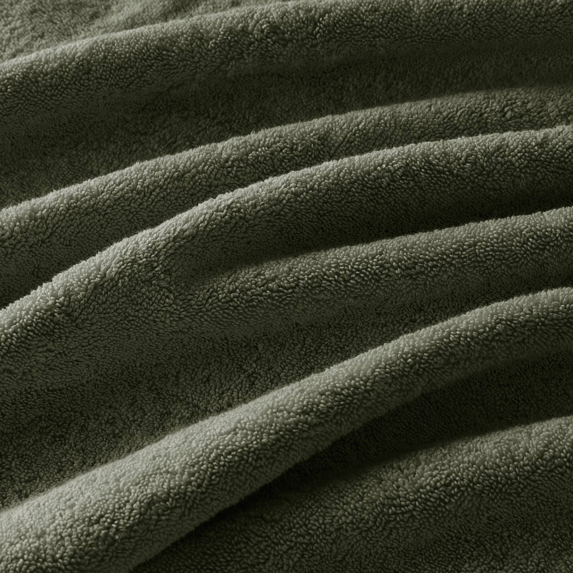 800GSM Ultra-Soft Absorbent Towel Set - Olive Green