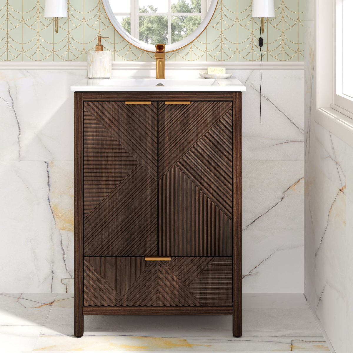 Modern Bathroom Vanity With Sink Combo
