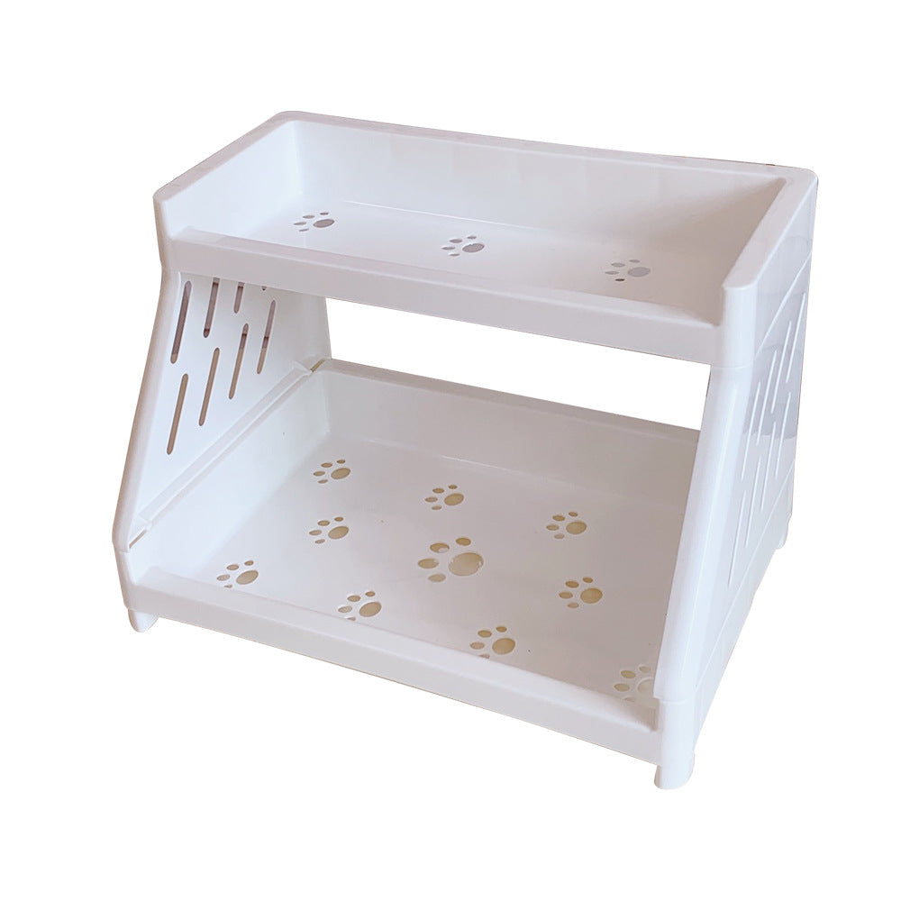 Shelf Multi-Layer Office Desk Storage Rack Simple Ins Style Dormitory Desktop Cosmetic Finishing Rack Storage Rack