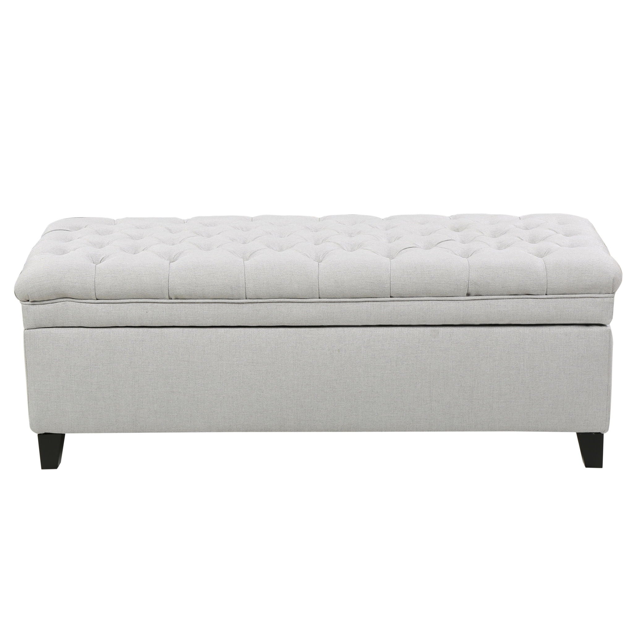 Juliana - Storage Ottoman With Birch Legs