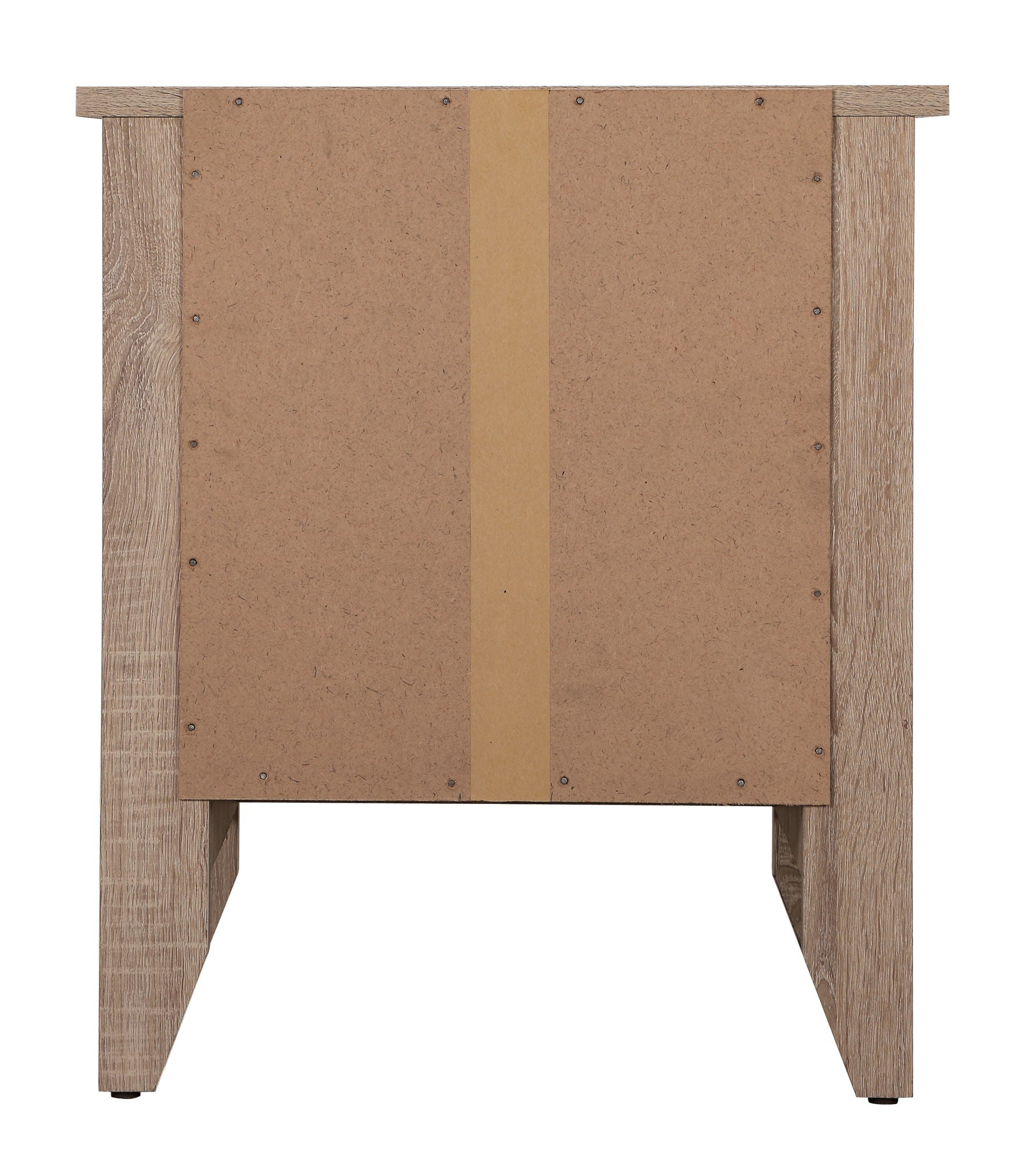 Roller Drawer Glides Nightstand