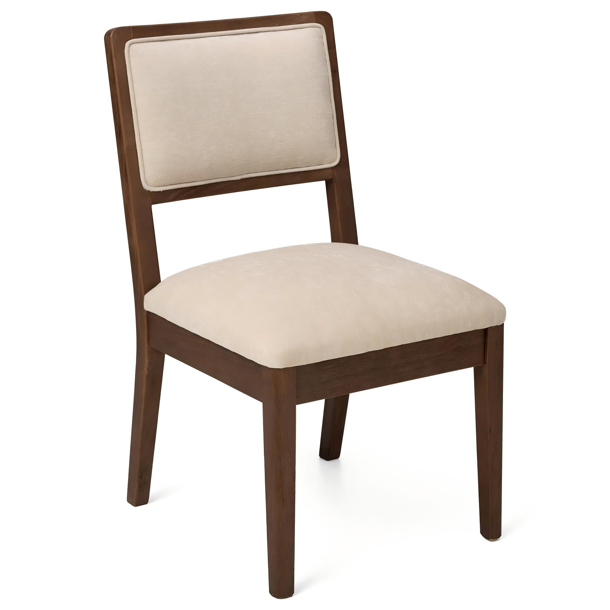 Compact Dining Side Chairs (Set of 2) - Walnut