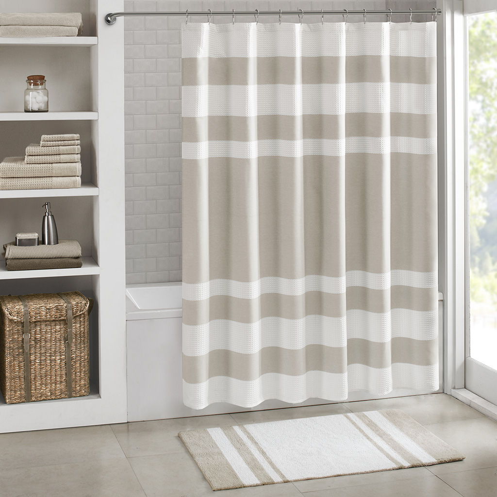 Spa - 24" x 72" Reversible Bath Rug - Taupe