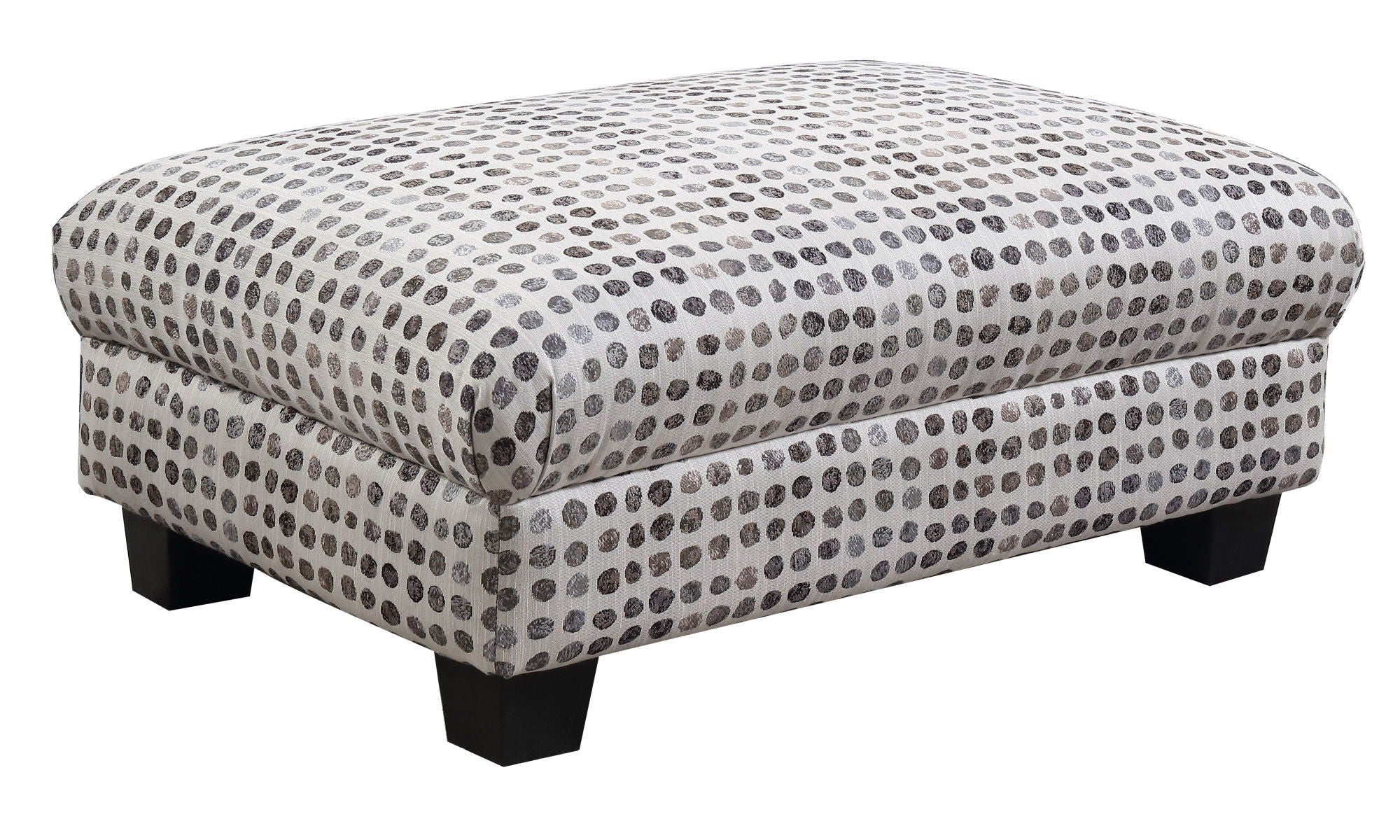 Andie - Ottoman - Ink Dot