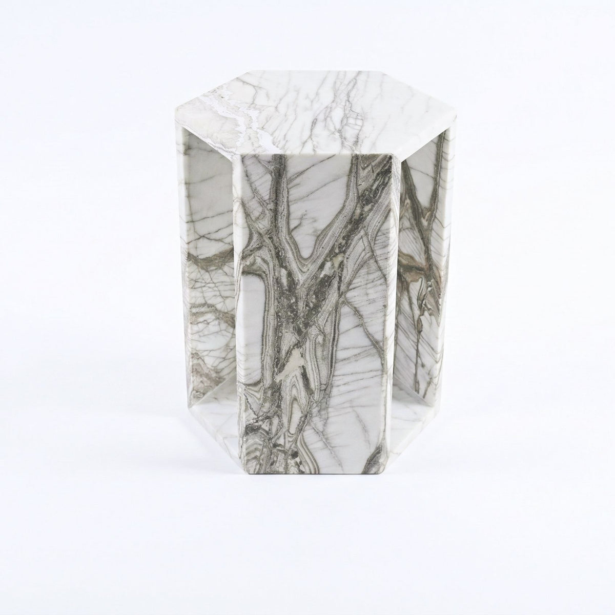 Modern Minimalist Hexagon Side Table