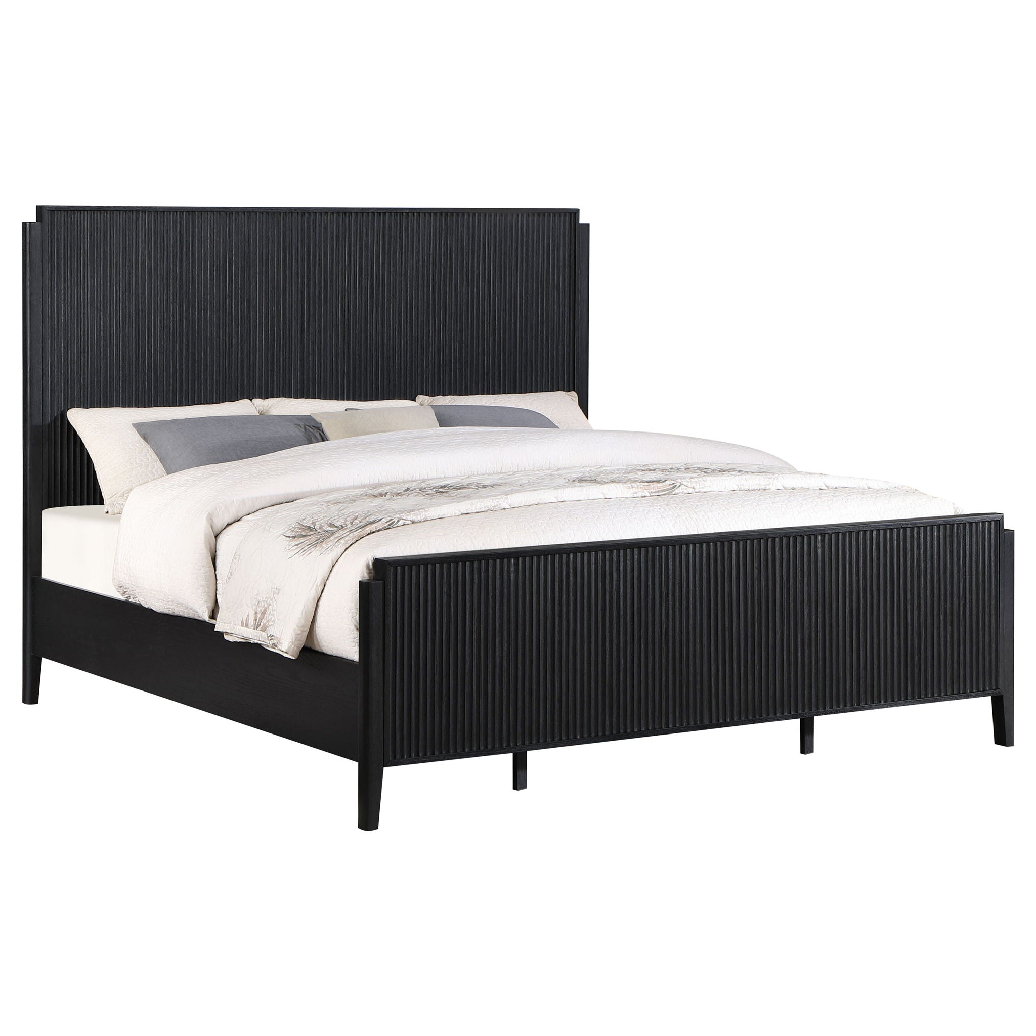 Ennis - Eastern King Bed - Black