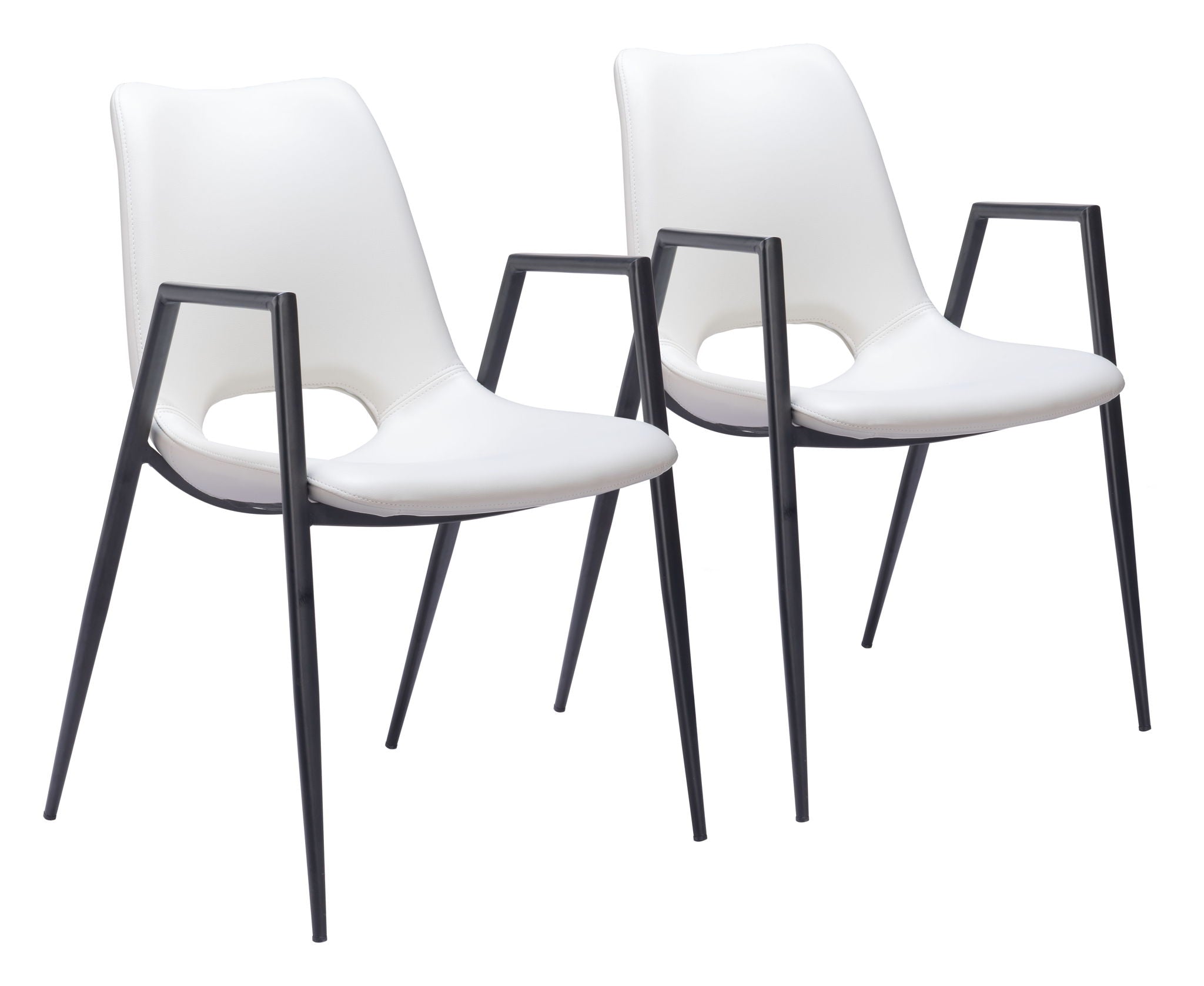 Desi - Dining Chair With Black Legs (Set of 2)