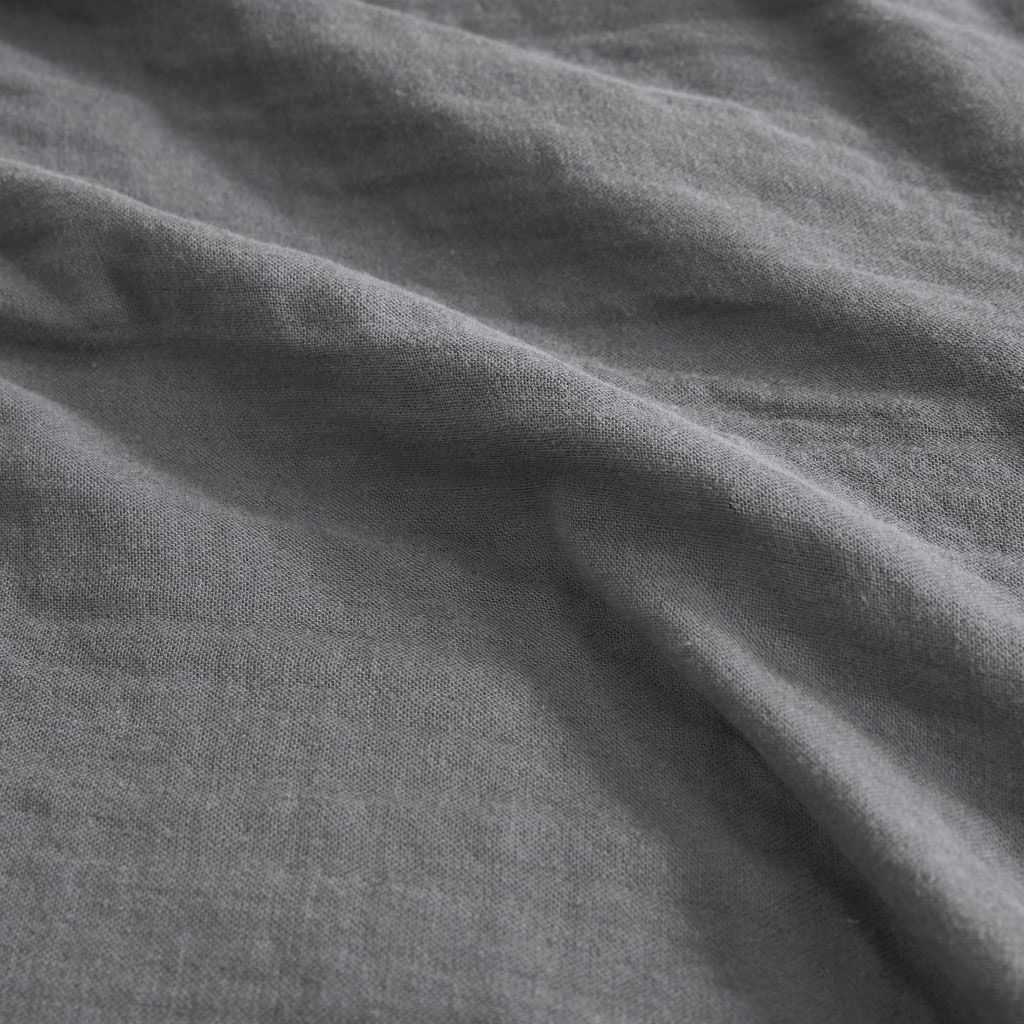 Gauze - King 100% Lightweight Blanket - Charcoal