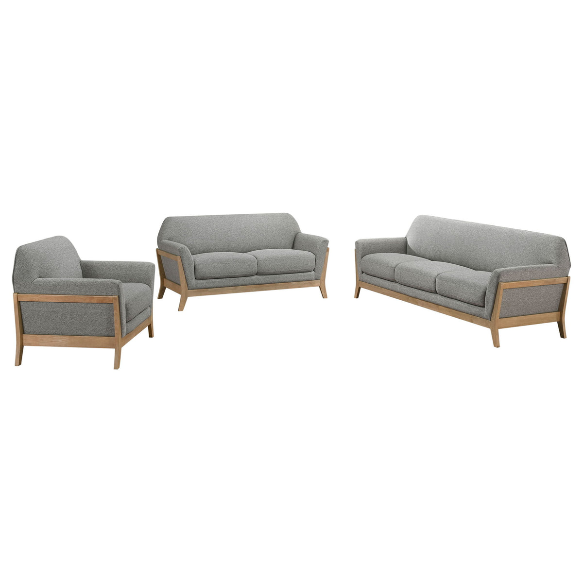Caspian - Sofa Set With Flared Arms