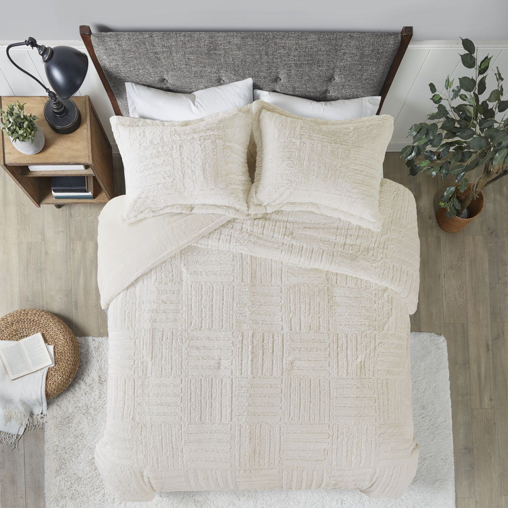 Arctic - Down Alternative Comforter Mini Set - Ivory