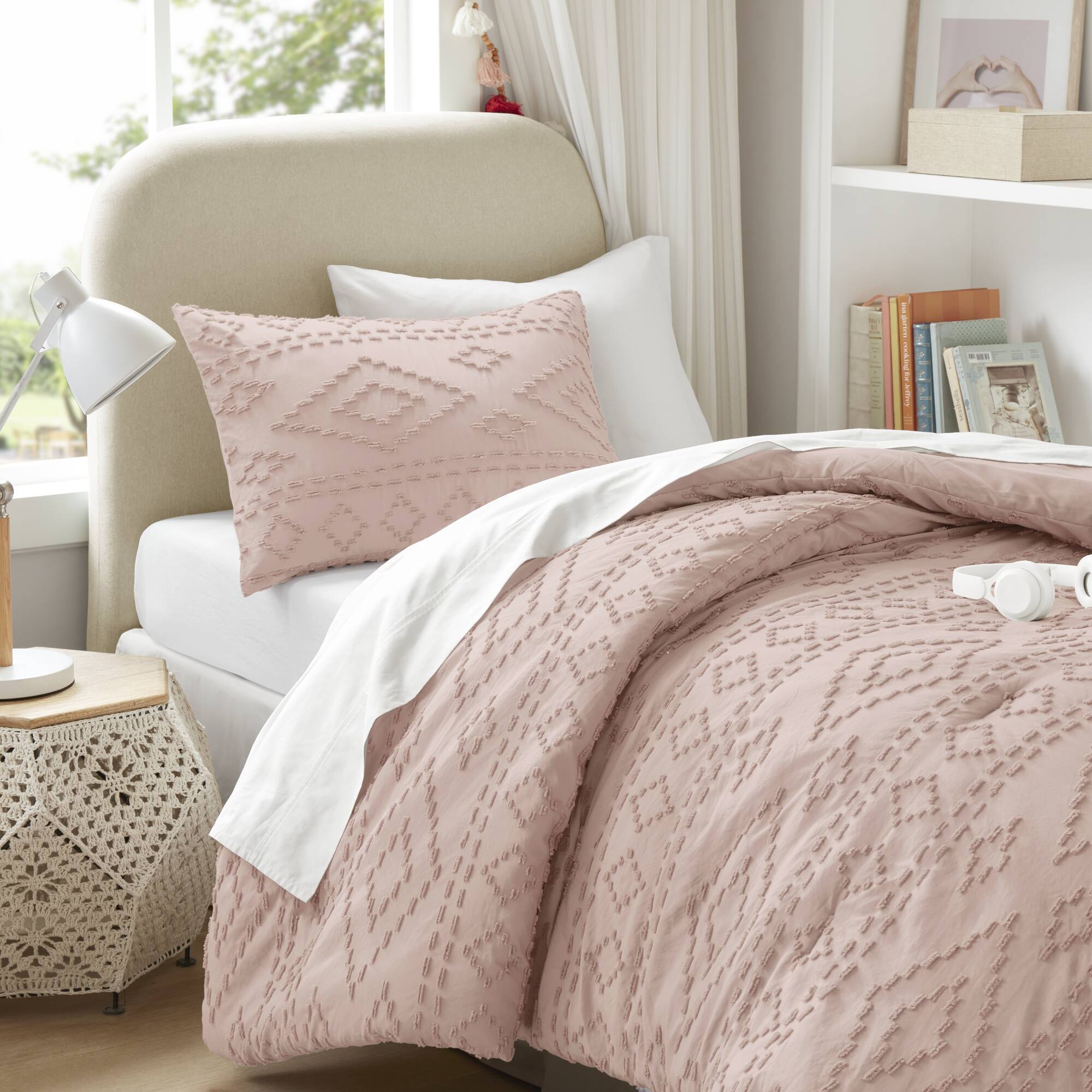 Gigi - Full/Queen Comforter Mini Set - Pink