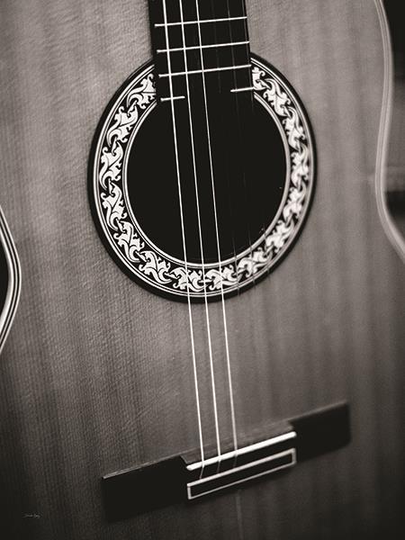 Guitar Dreams By Jennifer Rigsby (Framed Small) - Dark Gray