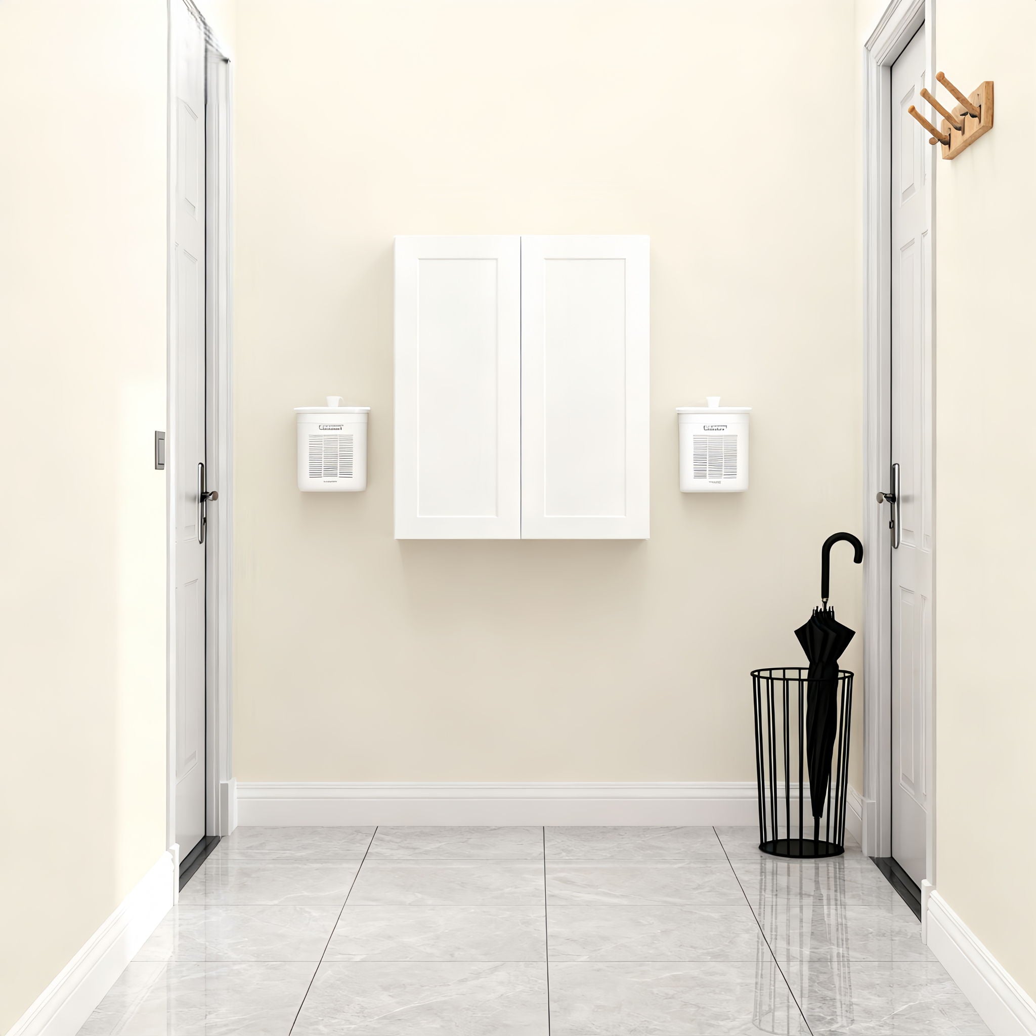 Shaker Wall Cabinet With Soft-Close Doors, Adjustable Shelves