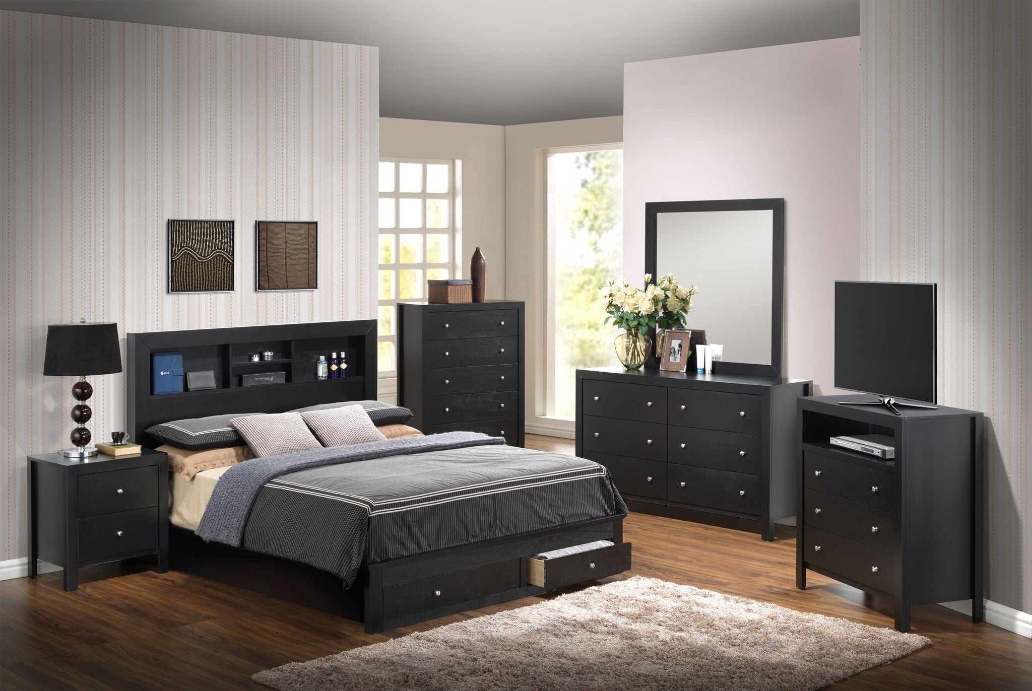 Stylish Storage Bed For Modern Spaces