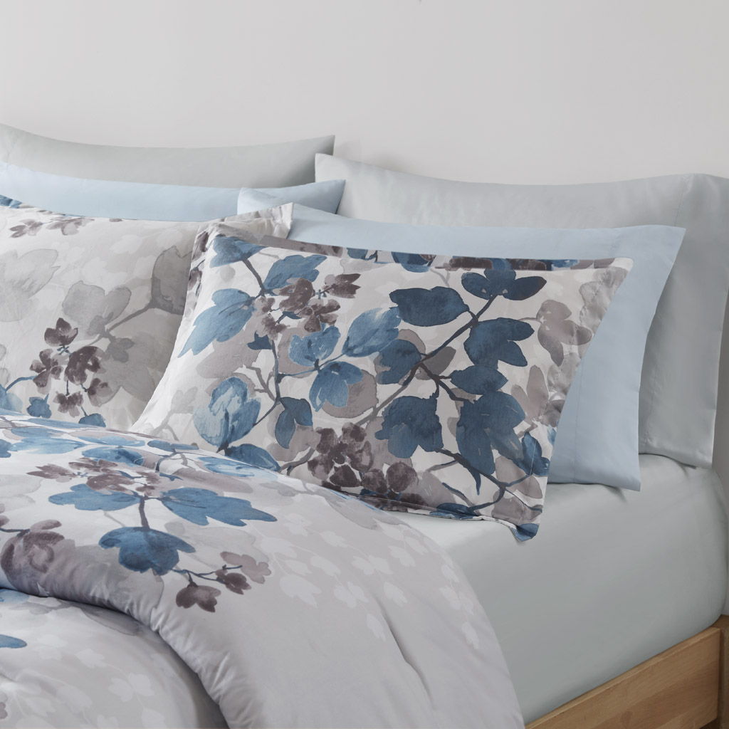 Alexis - Comforter Set With Bed Sheets - Blue