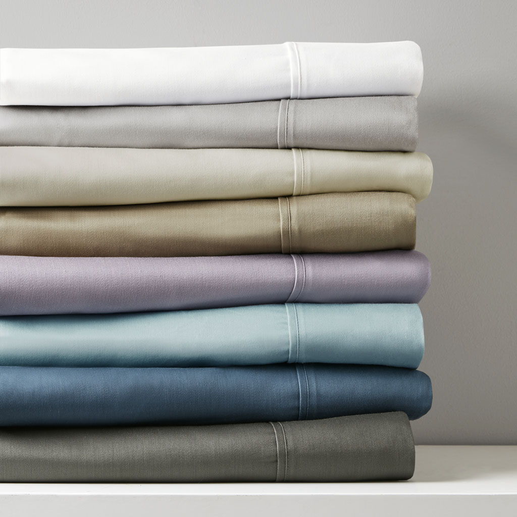 800 Thread Count - Split King Sheet Set - Khaki