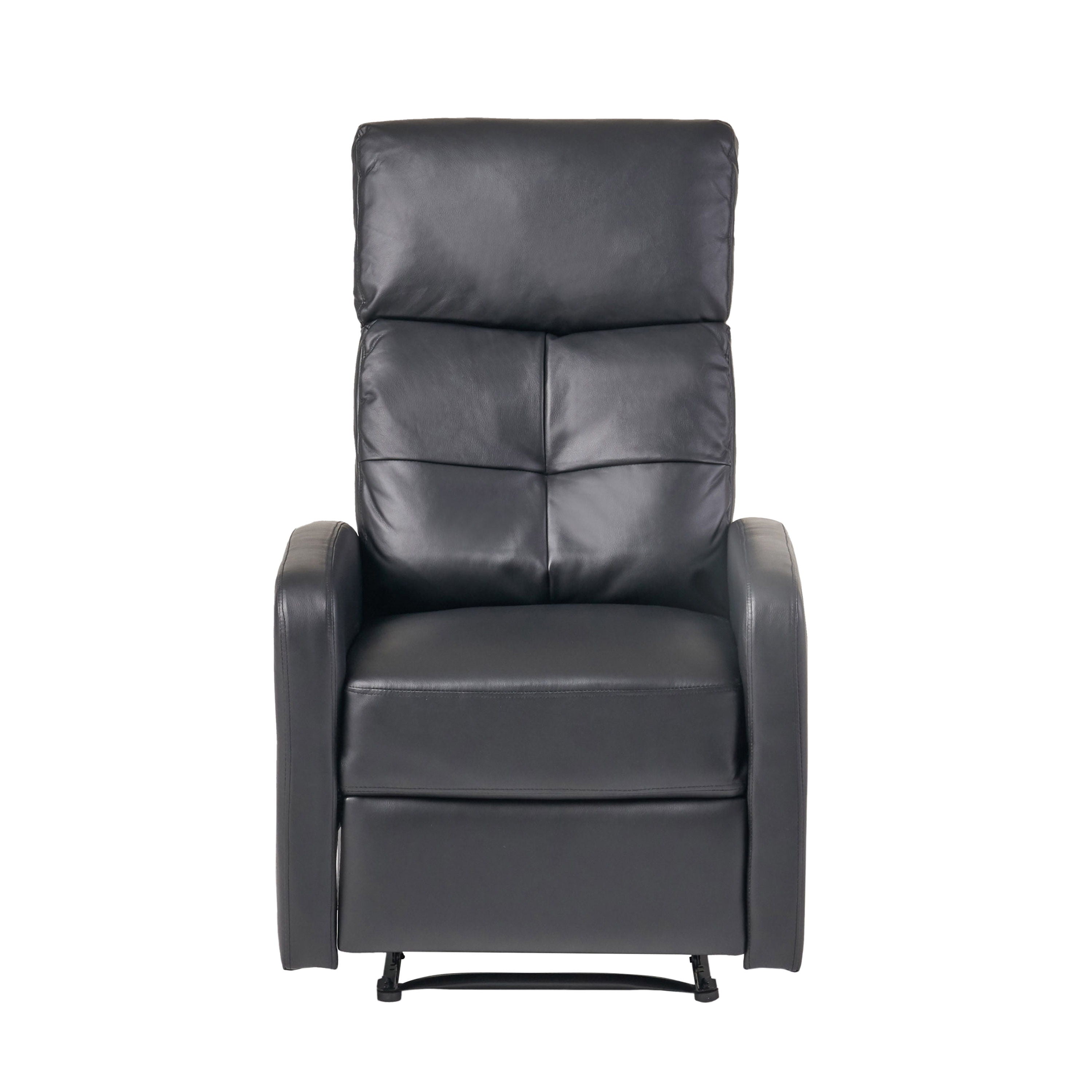 Wide Manual Standard Recliner - Black