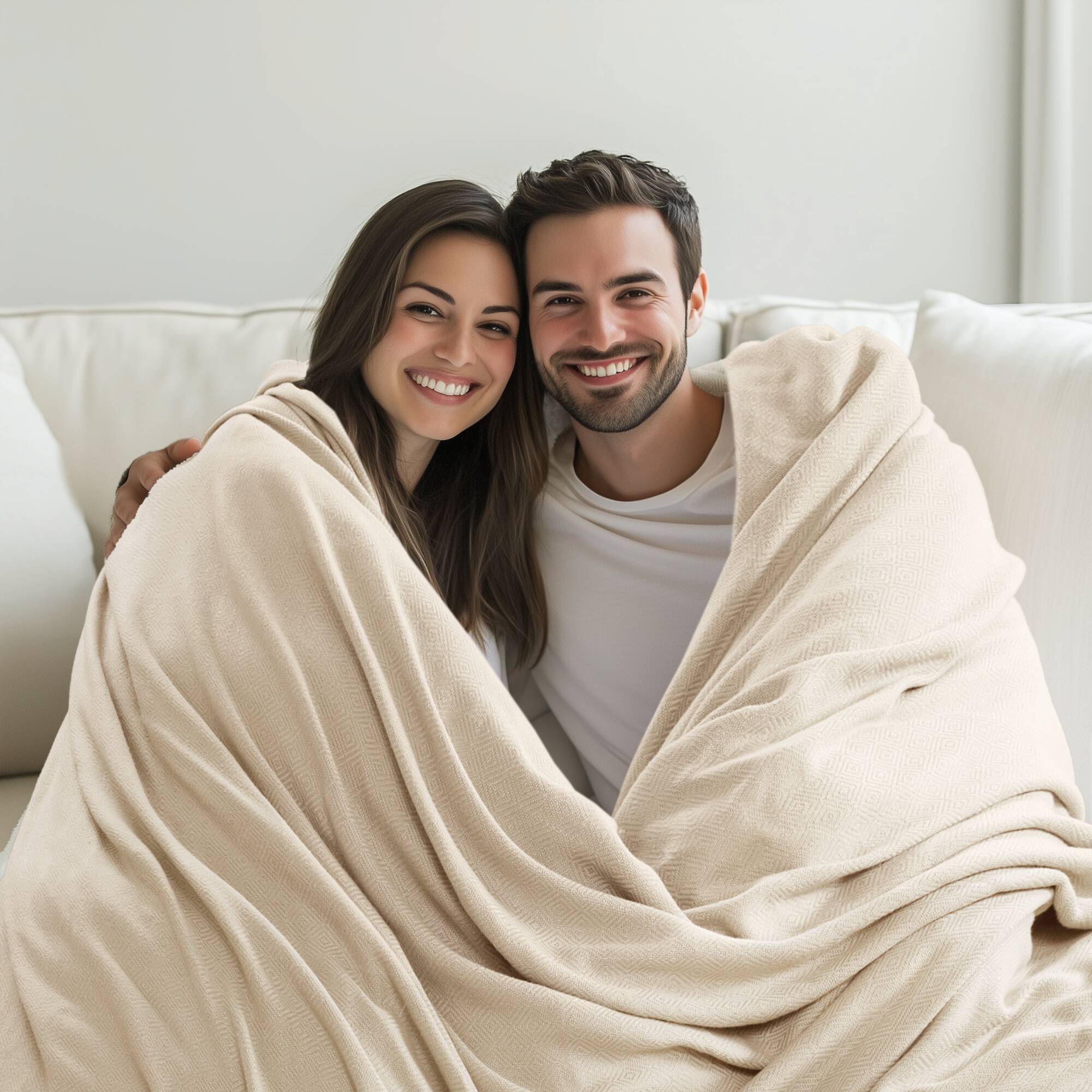 Bamboo Cotton - Full/Queen Rayon From Blanket - Ivory