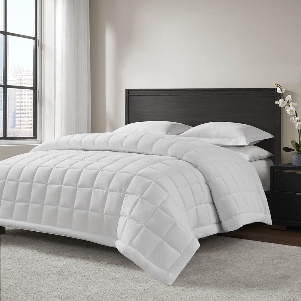 Microfiber - Essential Blanket - White