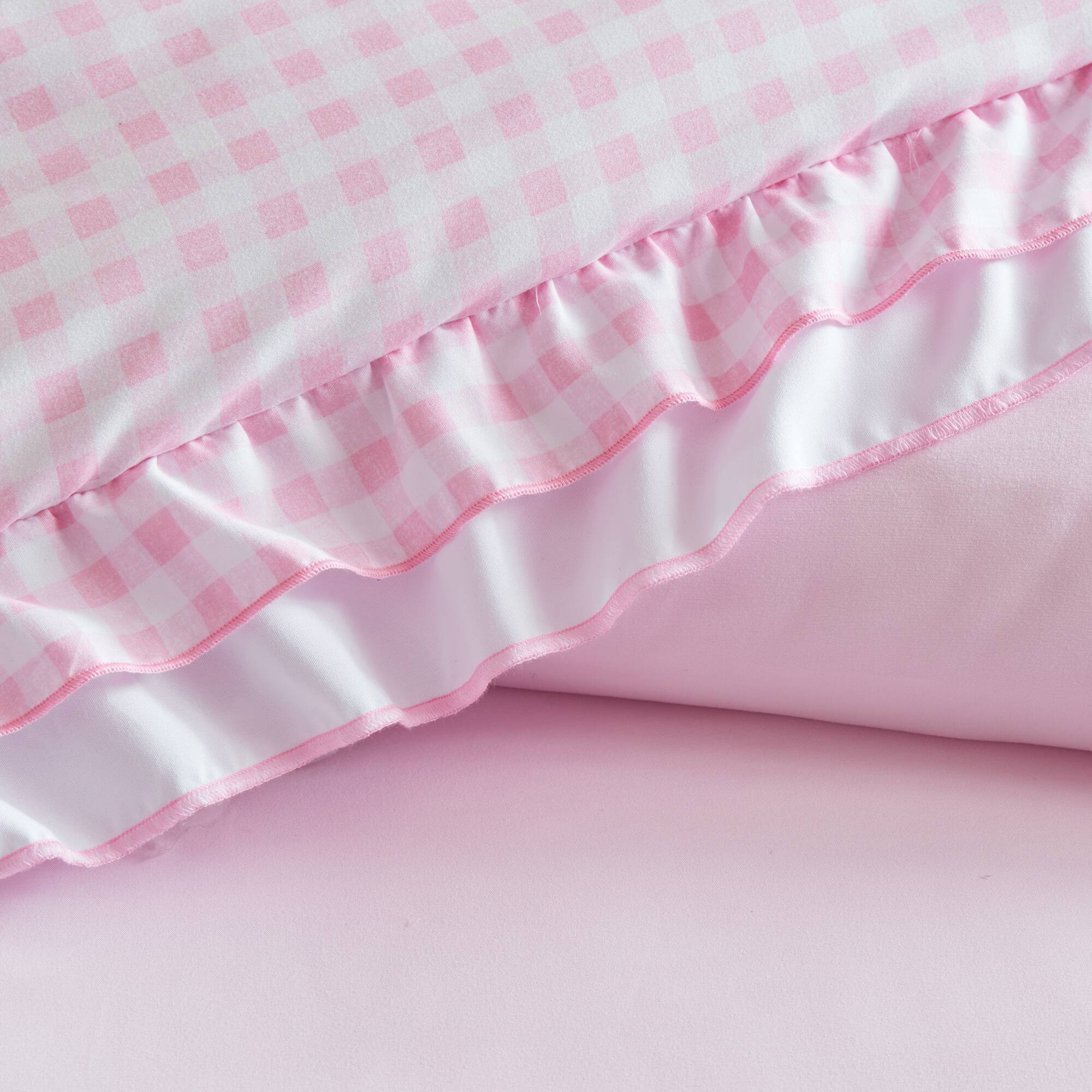 Rowena - Twin Comforter Set - Pink