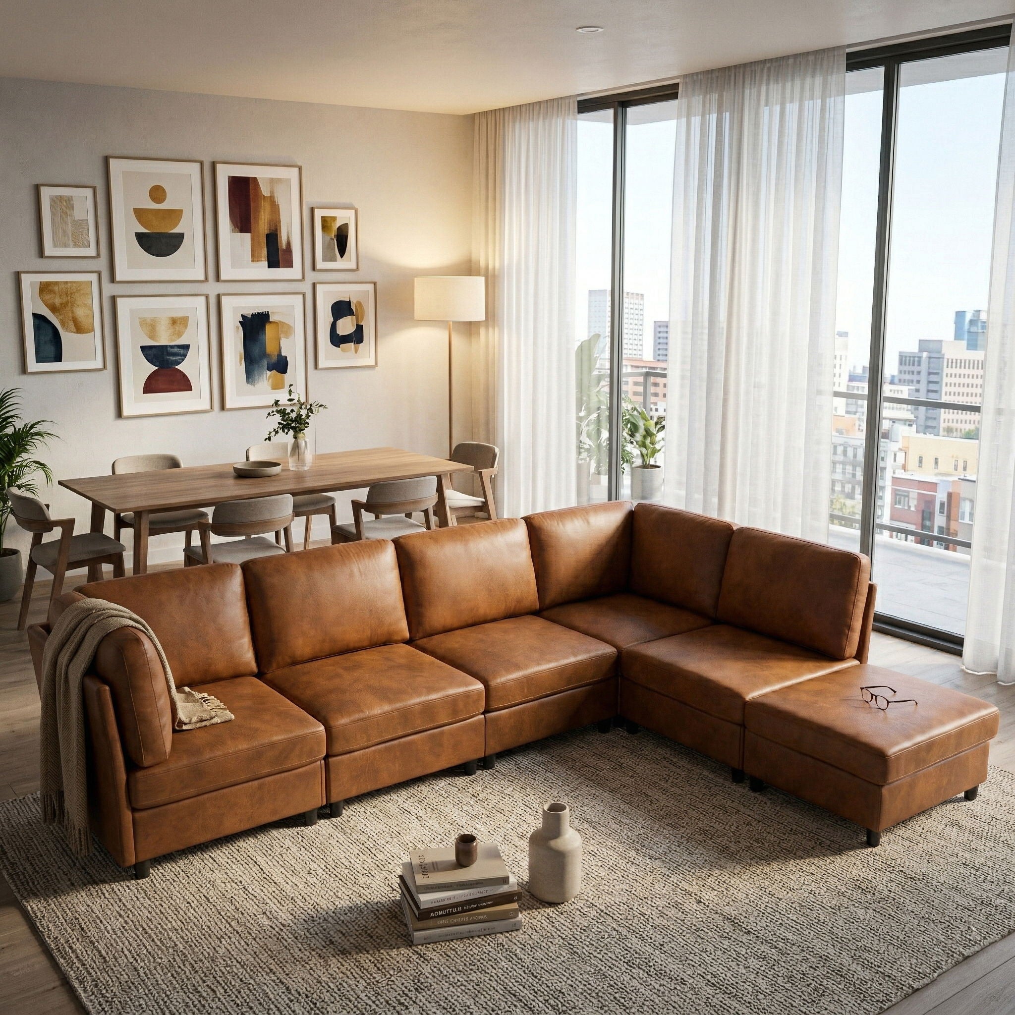 Modern Modular Sofa For Living Spaces