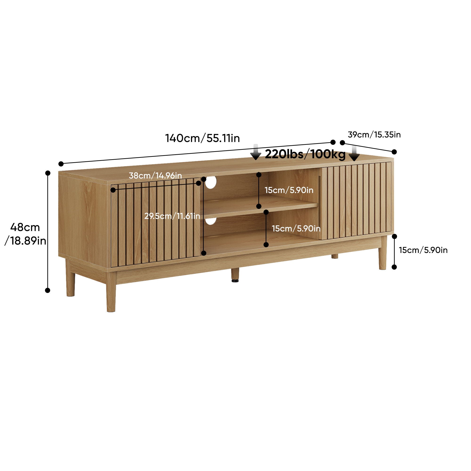 TV Stand With Storage