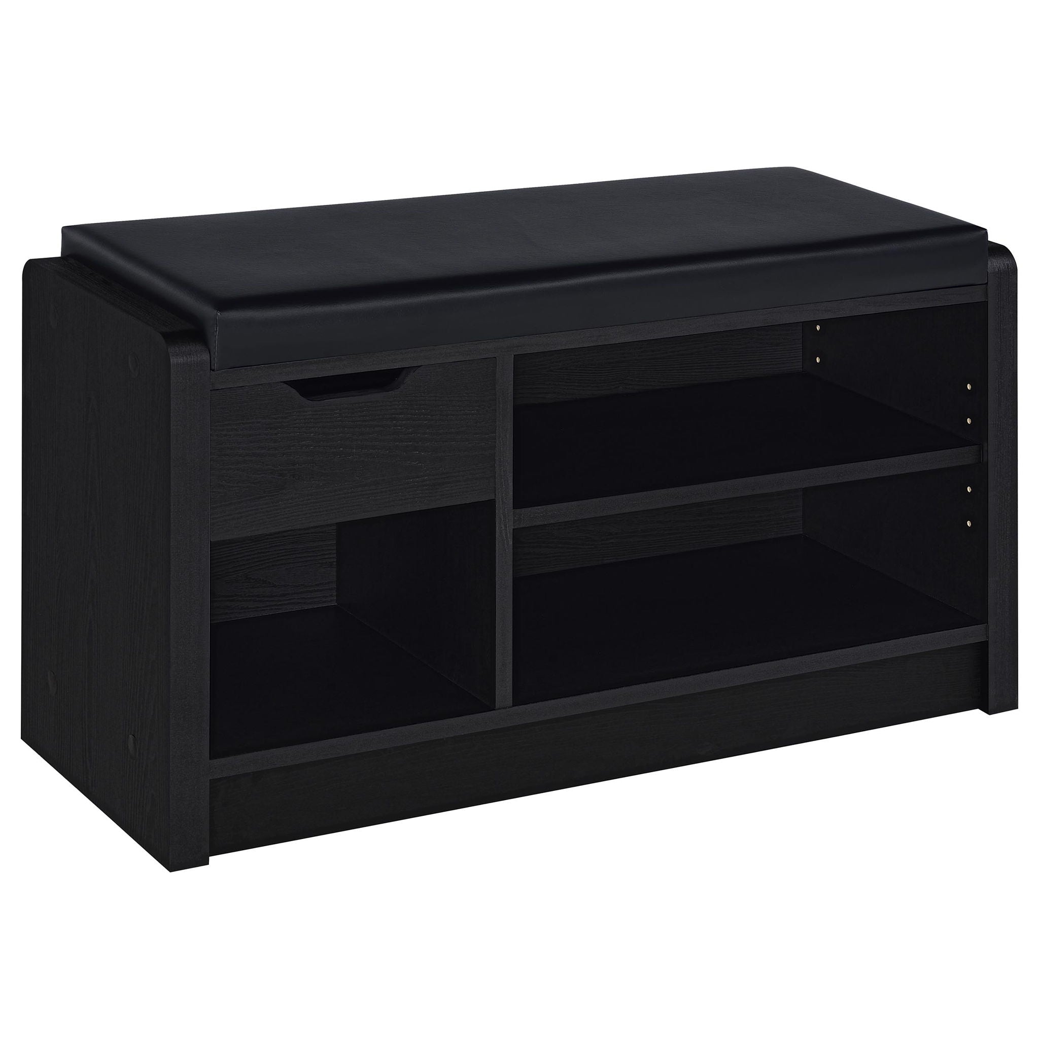 Astor - Open Shelf Storage Bench