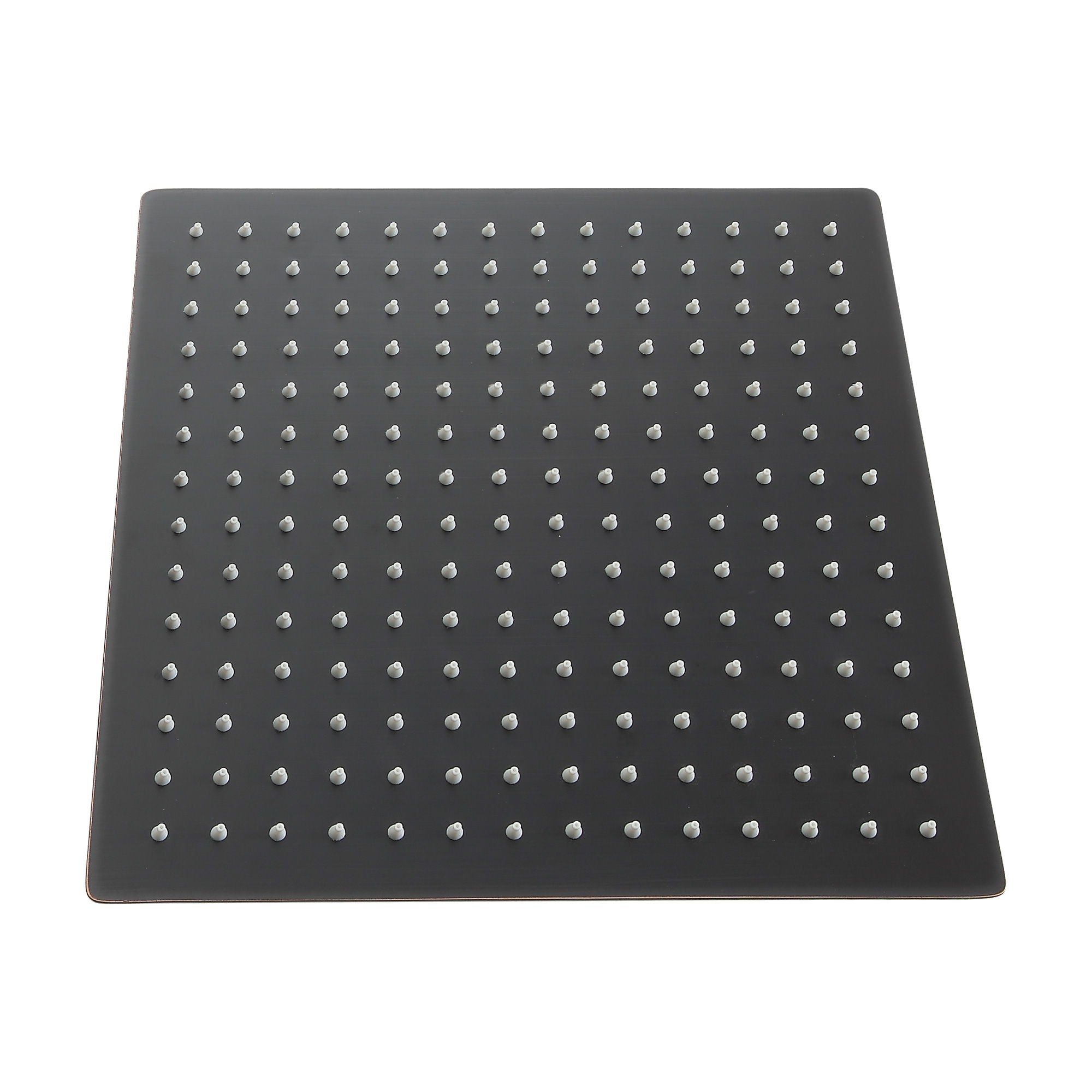 Luxury Rain Fixed Shower Head 12" Square Oil Rubbed Bronze Stainless Steel - Oil-Rubbed Bronze