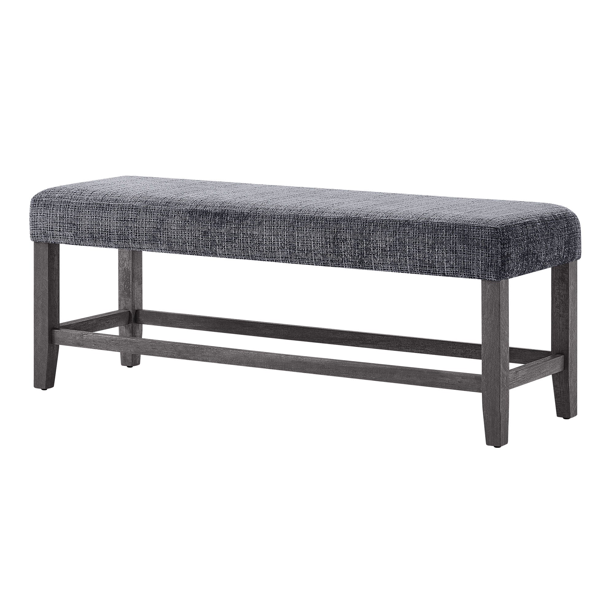 D8030DT - Dining Table Bench - Black / Brown