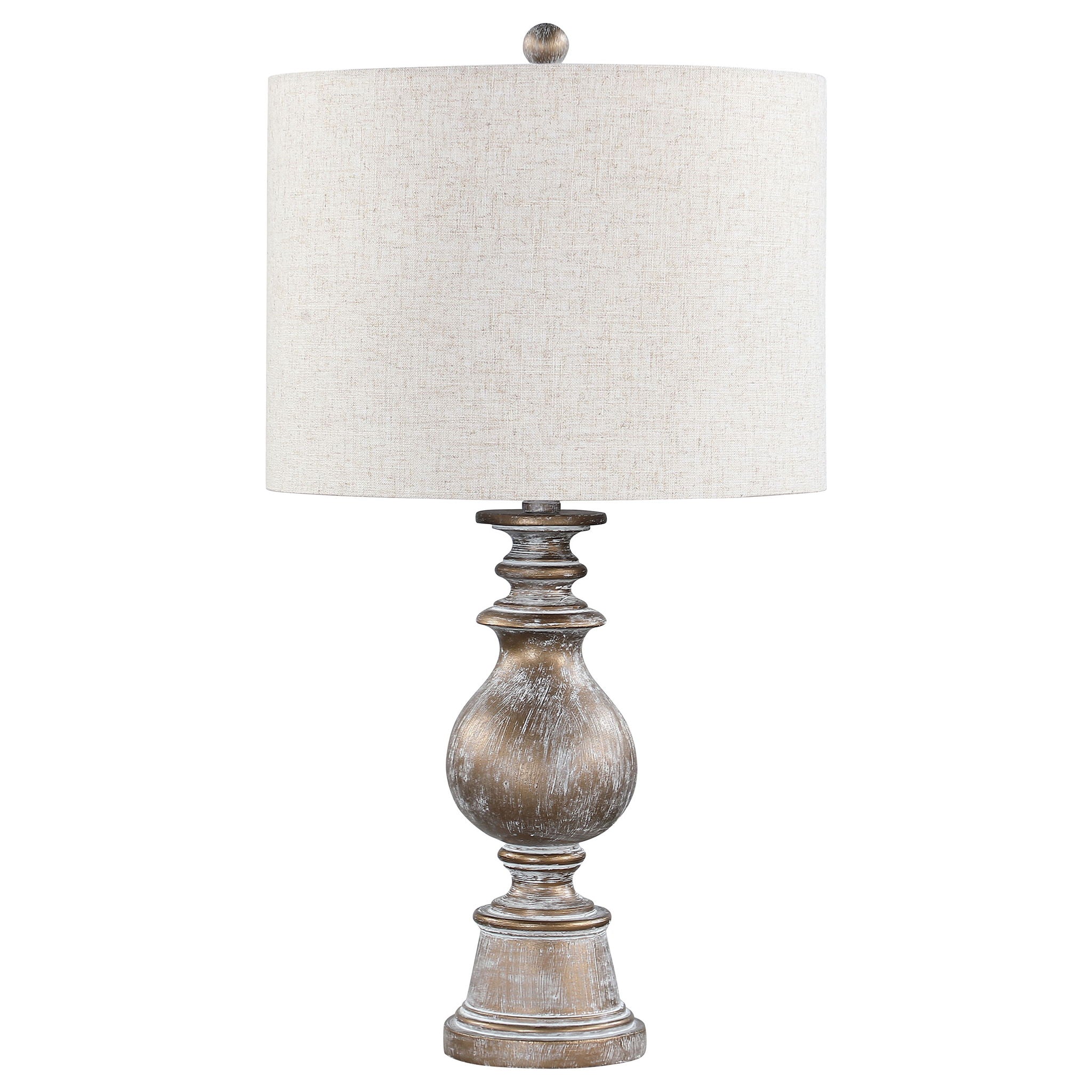 Wahlburg - Drum Shade Table Lamp - Oatmeal