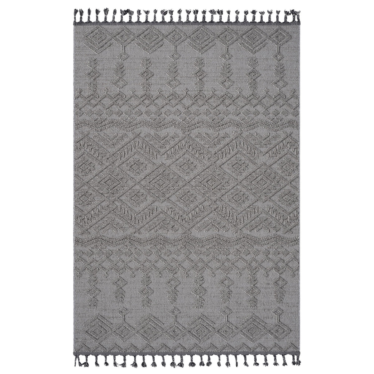 Guros - 8' X 10' Traditional Indoor / Outdoor Area Rug - White