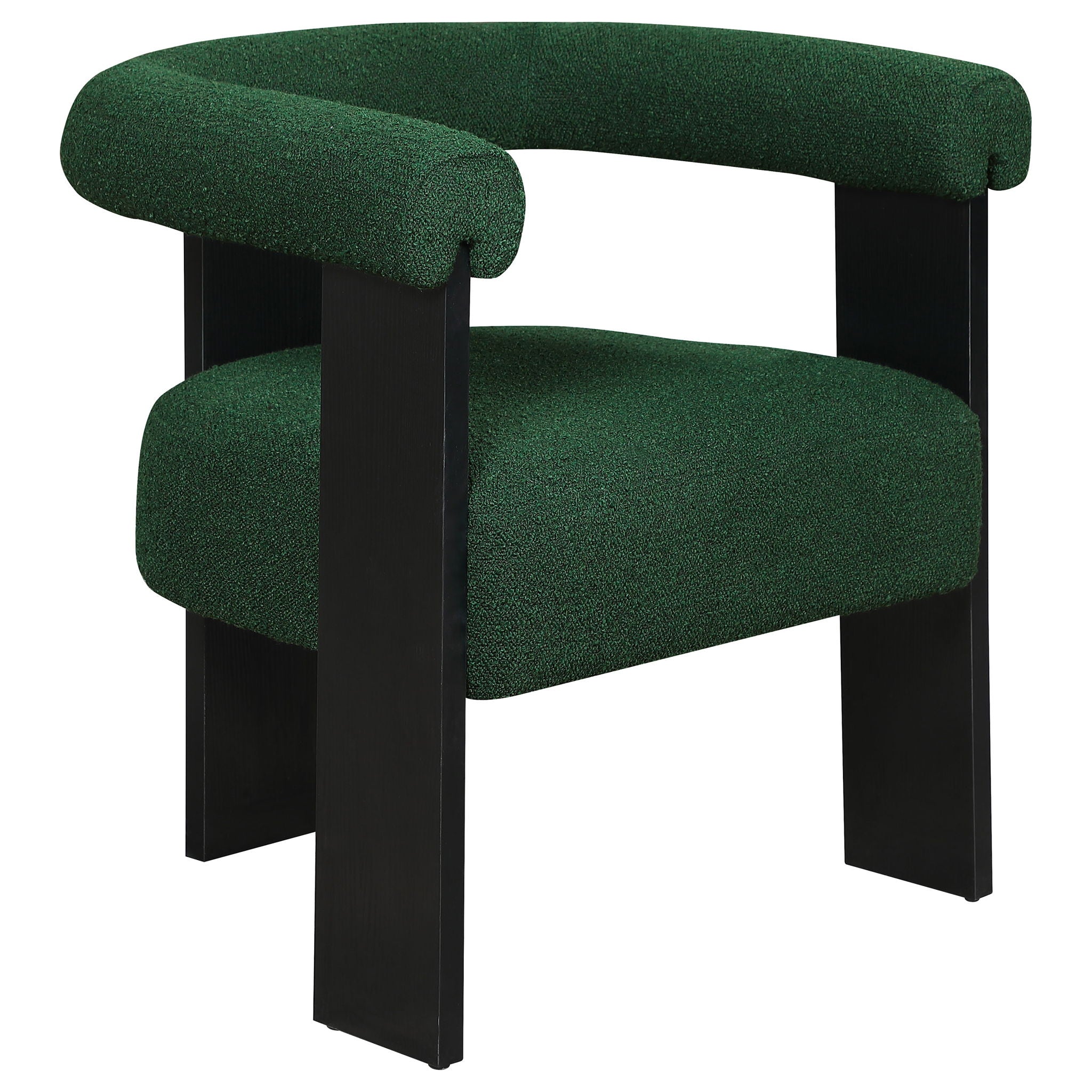 Slater - Upholstered Accent Side Chair - Green
