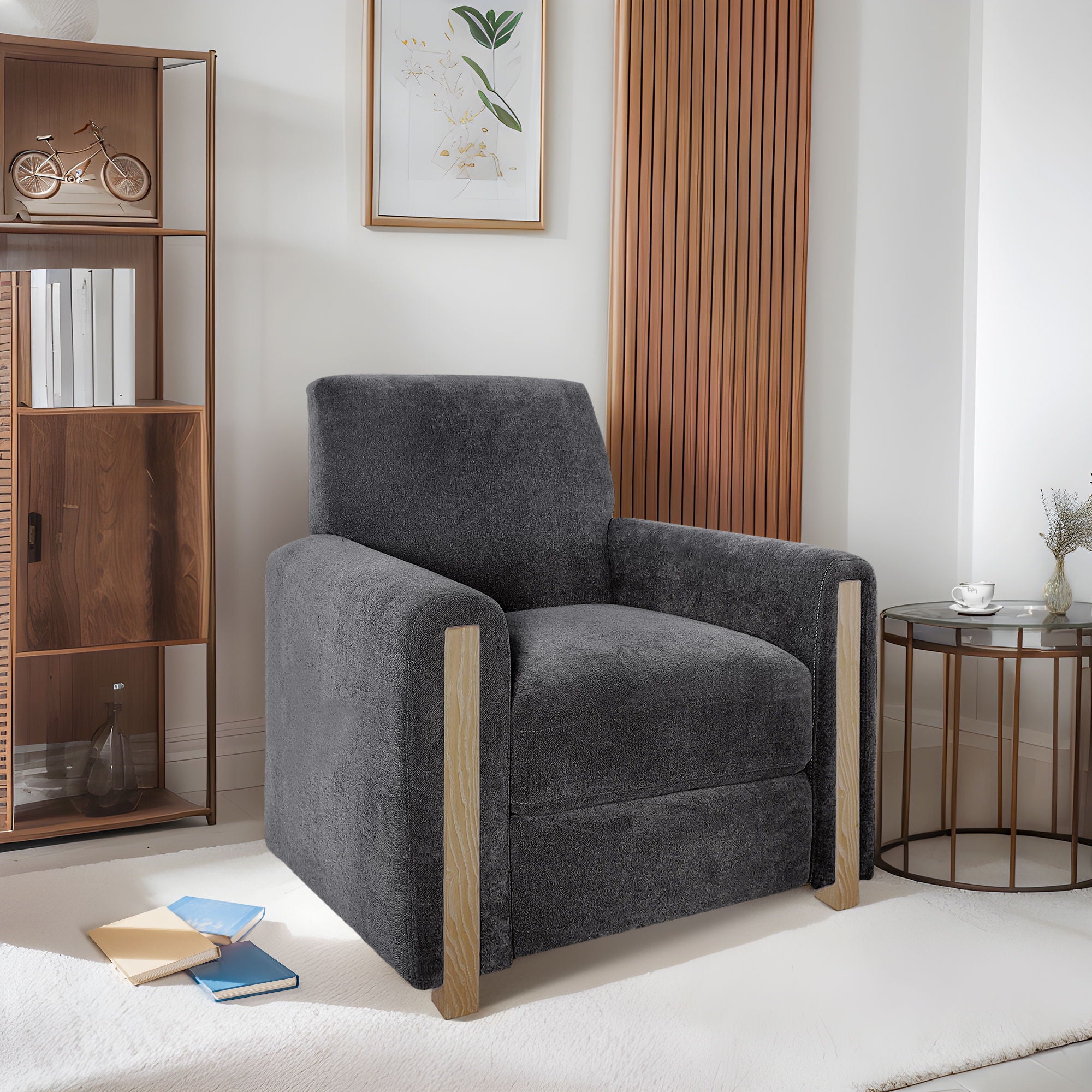 Scarlett - Recliner - Gray