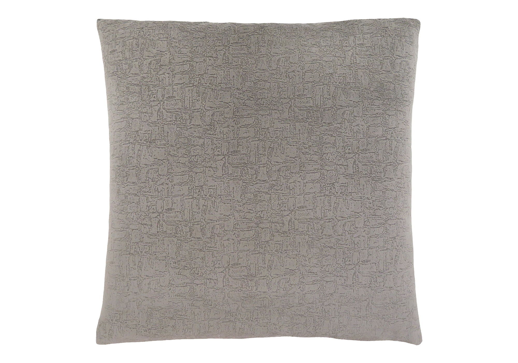 Pillow Square, Insert Included, Decorative Throw, Hypoallergenic - Gray