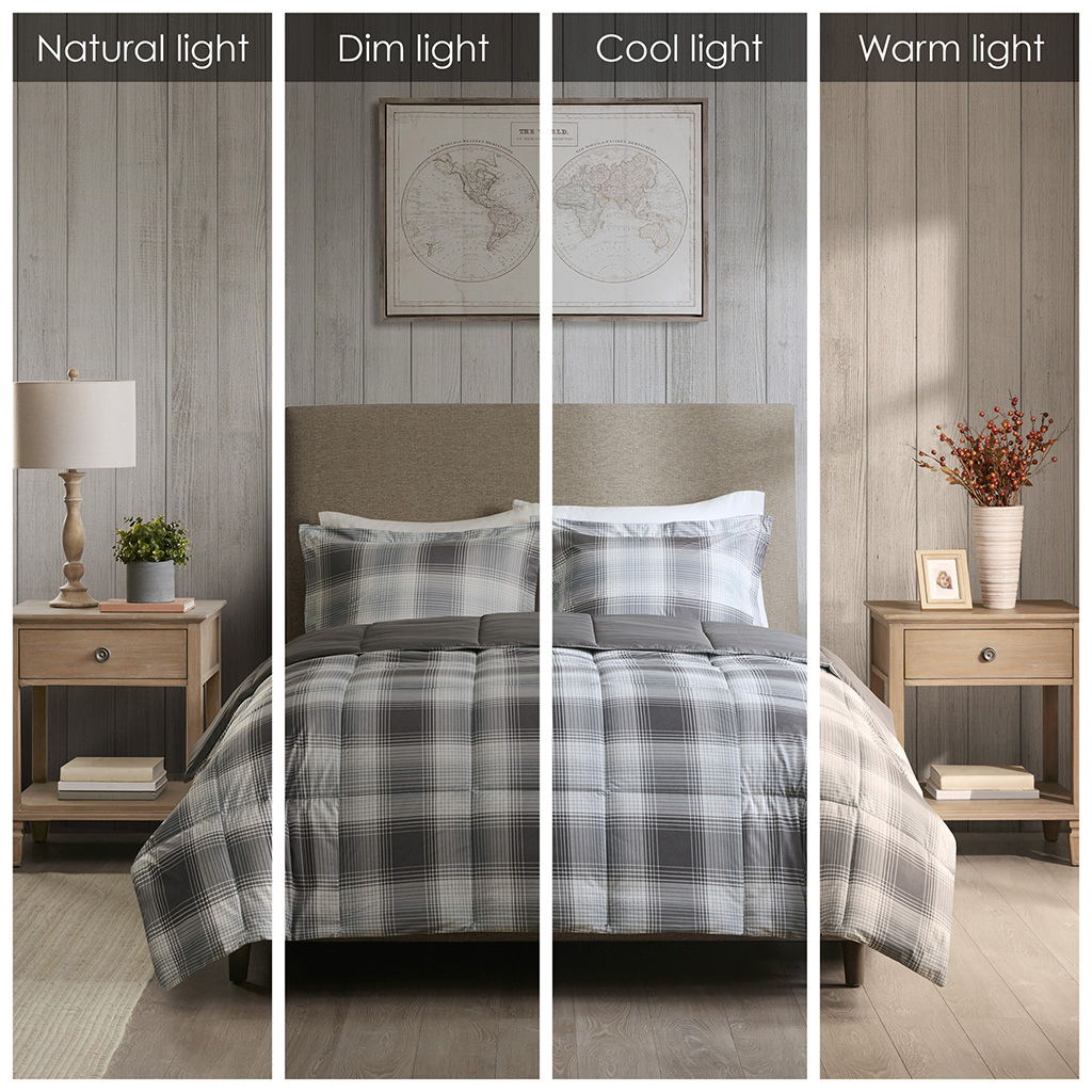 Woodsman - Comforter Mini Set - Gray