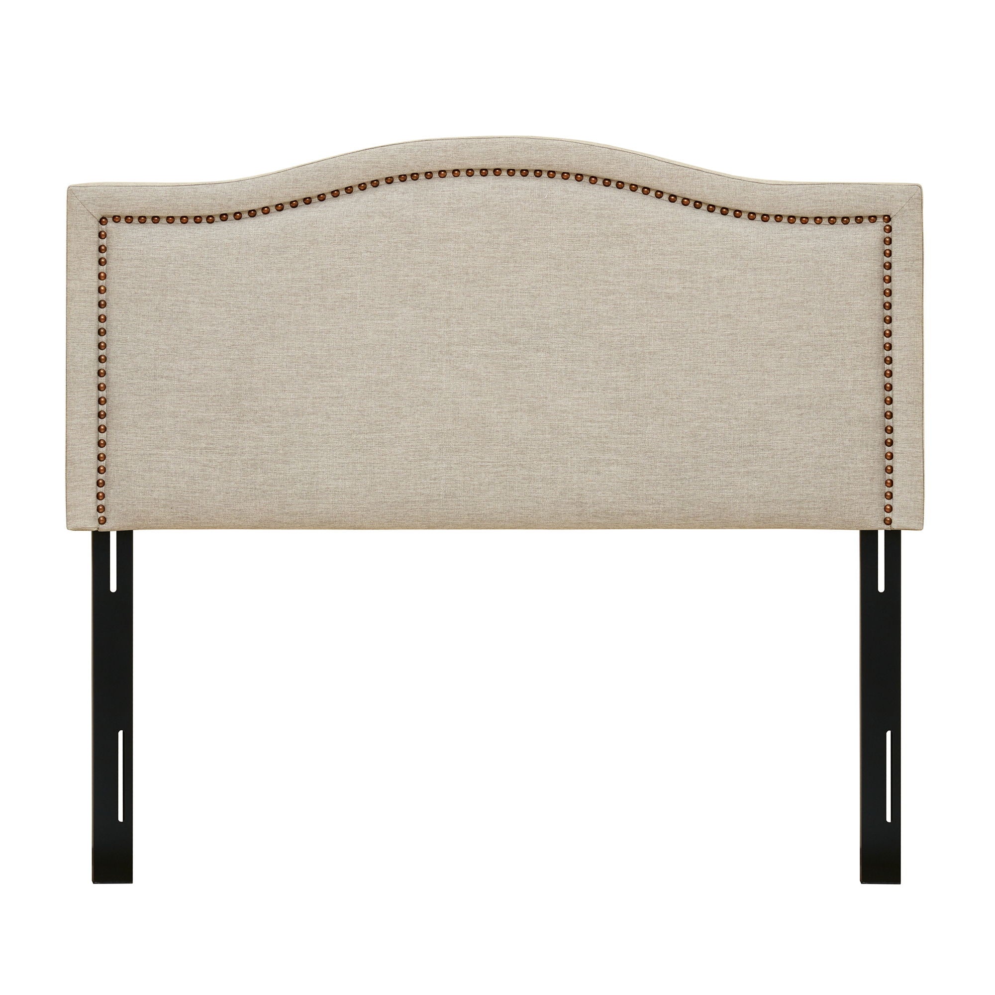 Nadine - King Upholstery Headboard - Natural