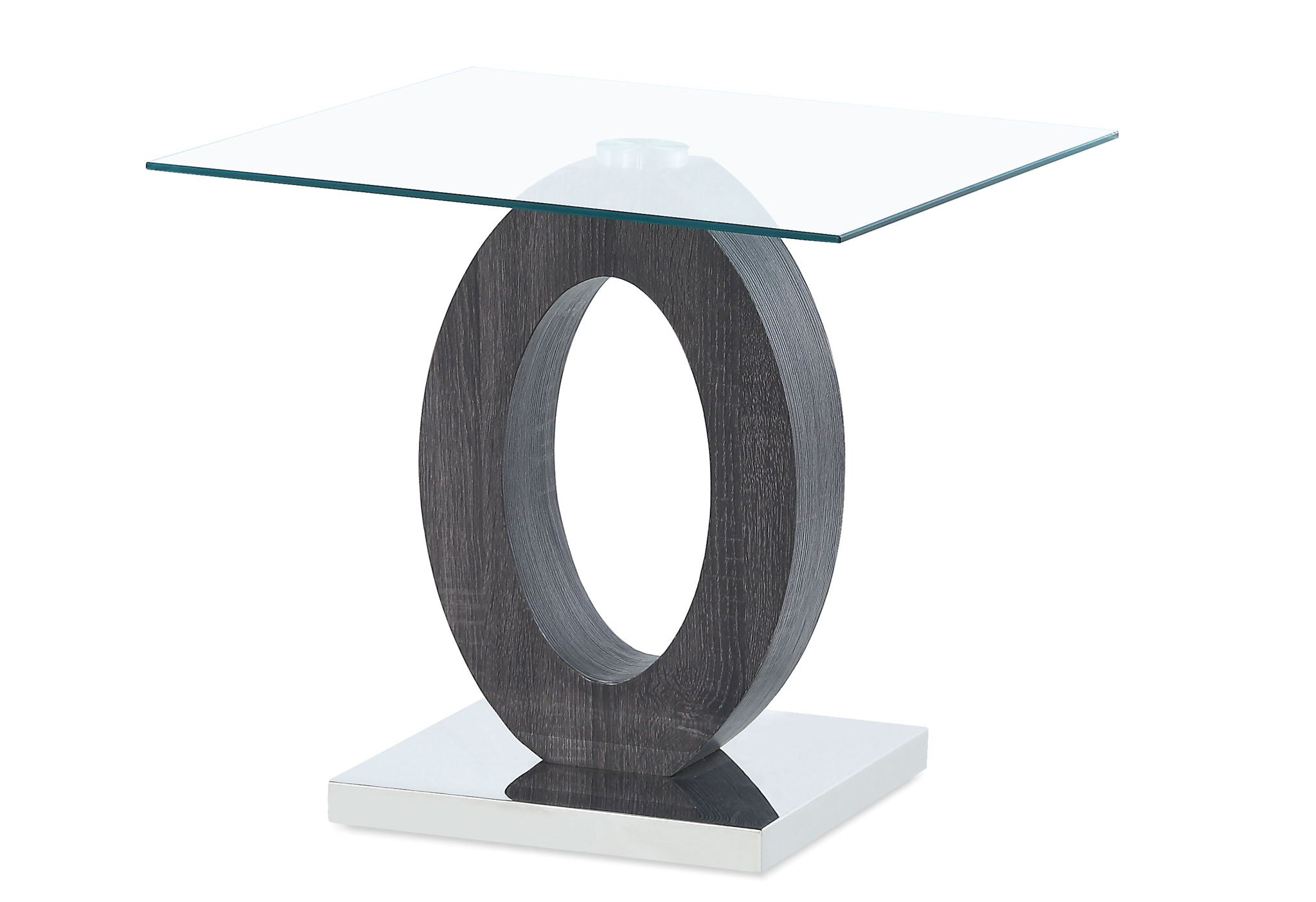 T1628 - End Table Top Glass - Clear