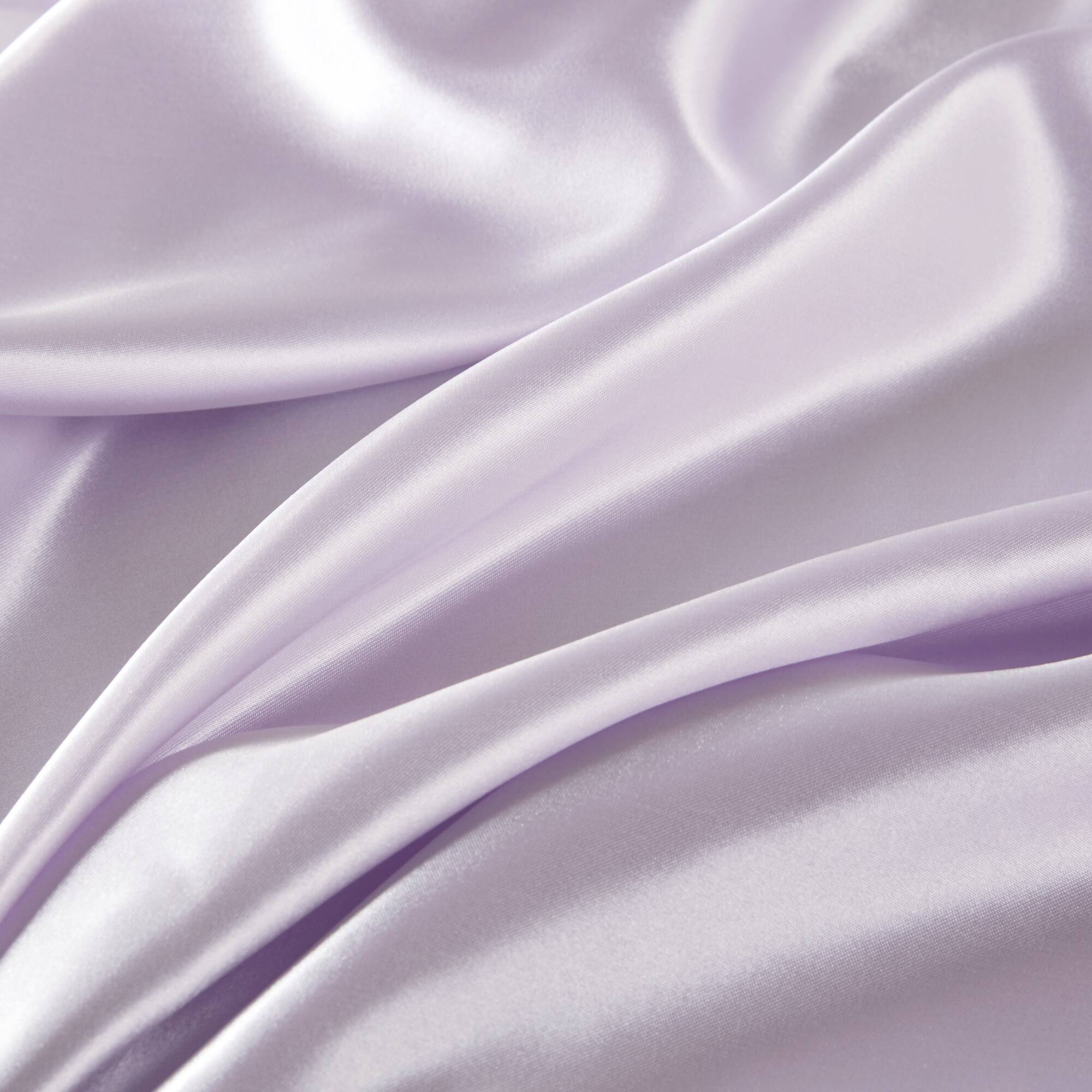 Satin - 4 Piece Twin Luxury Sheet Set - Lilac