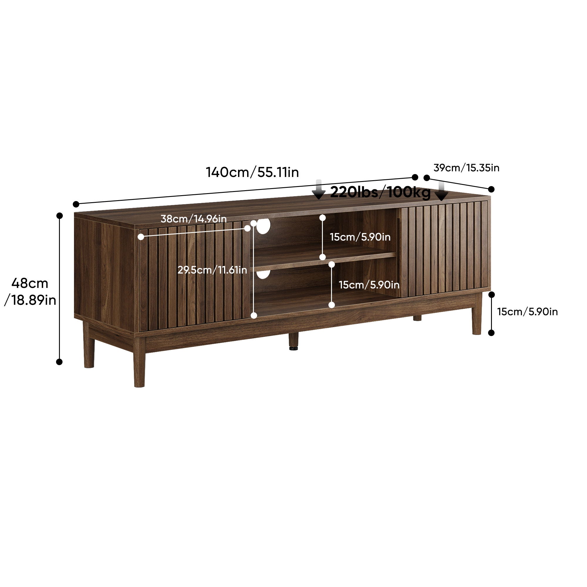 TV Stand With Storage