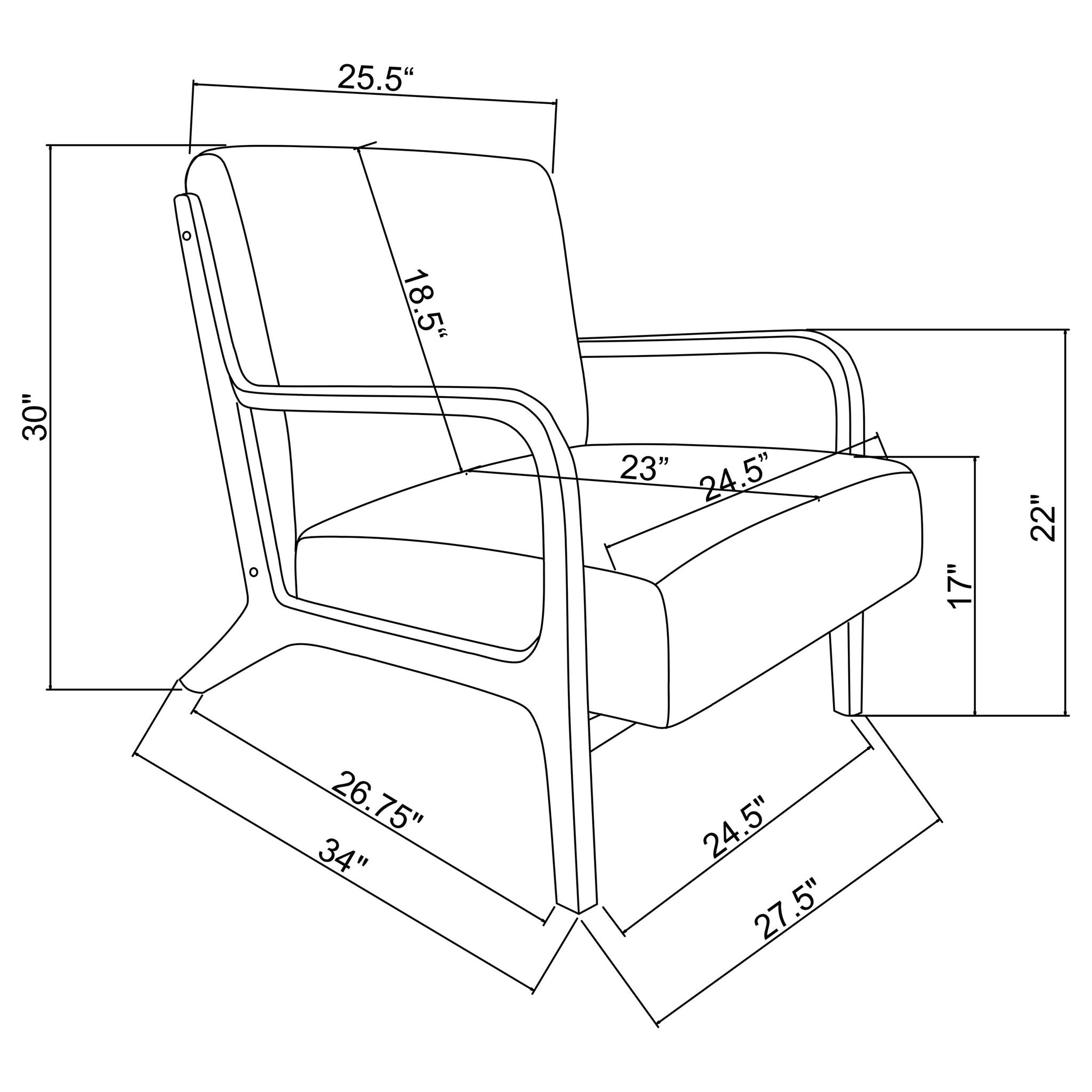 Robie - Upholstered Accent Chair