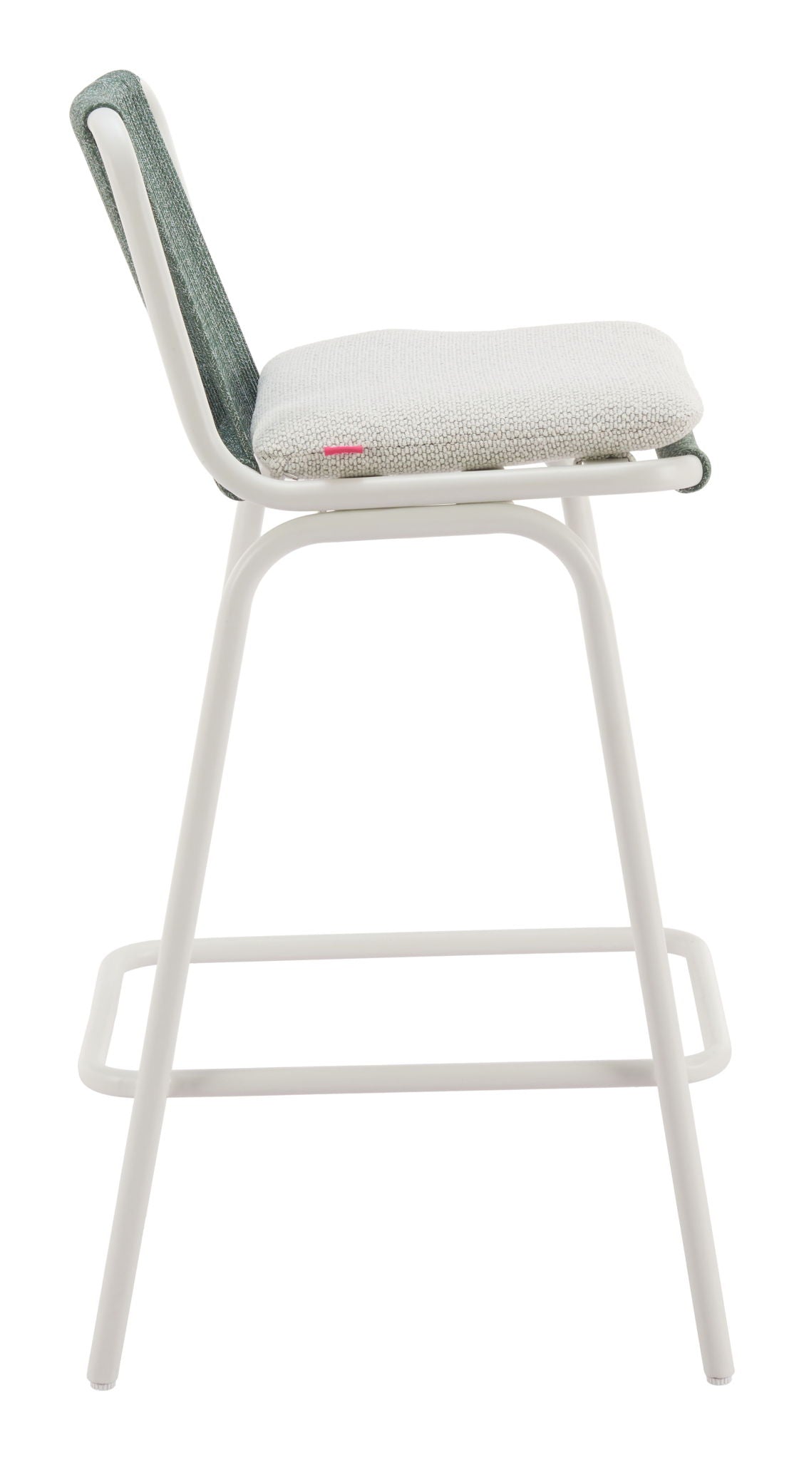 Luft - Outdoor Barstool (Set of 2) - White / Green